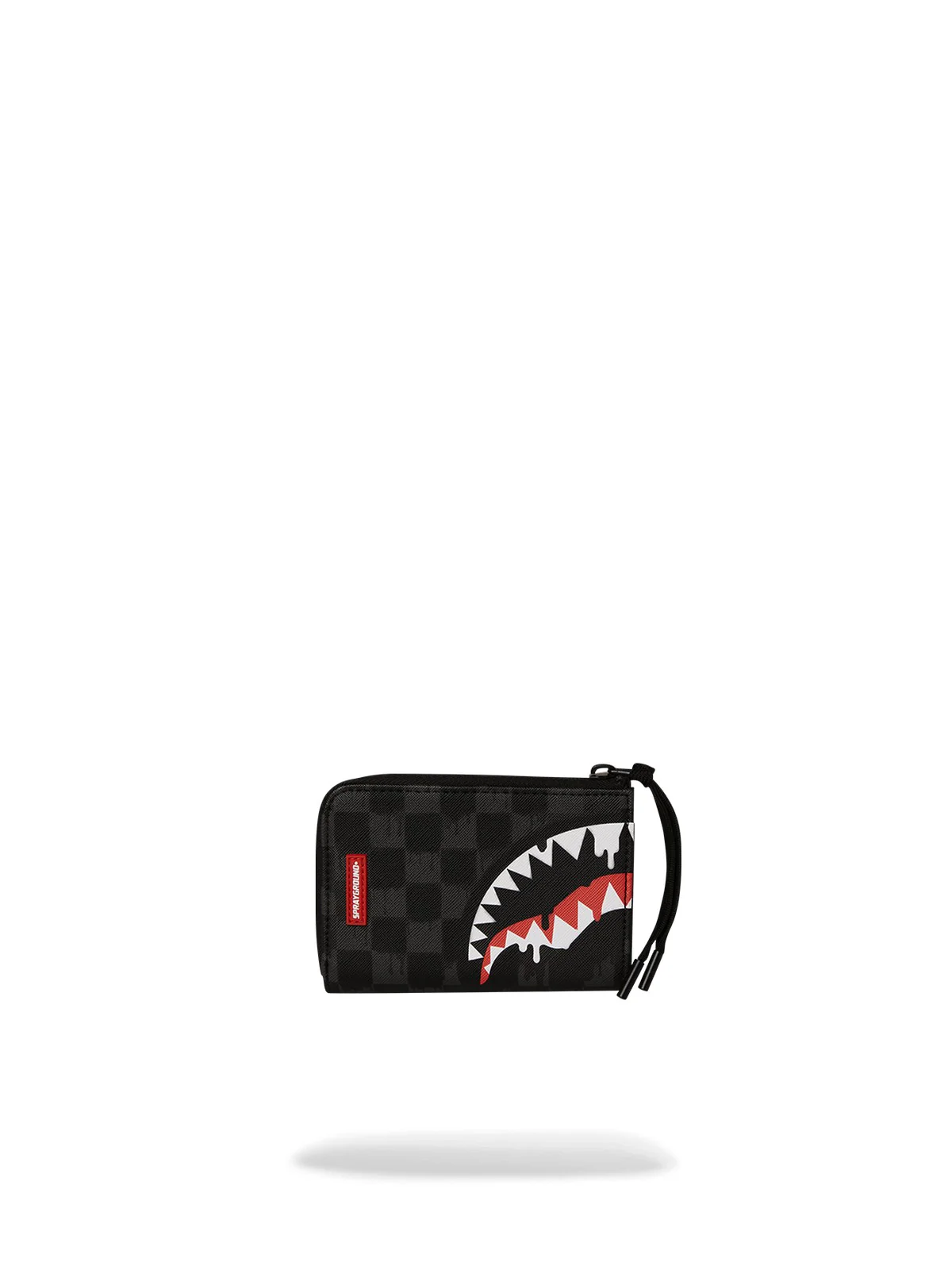 SPRAYGROUND Portafoglio Uomo DRIPPING SHARKS IN PARIS WALLET 910W7970NSZ Nero - Image 4