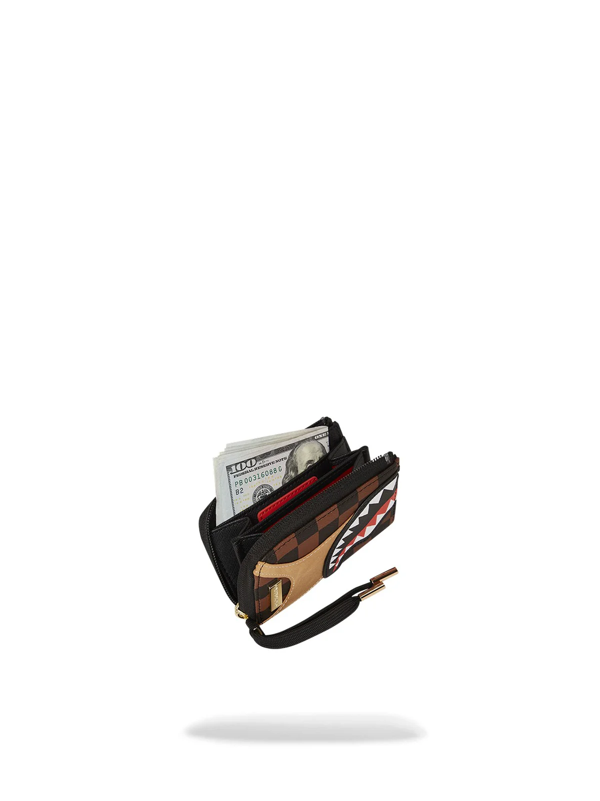 SPRAYGROUND Portafoglio Uomo HENNYVILLE WALLET 910W7999NSZ MARRONE - Image 4
