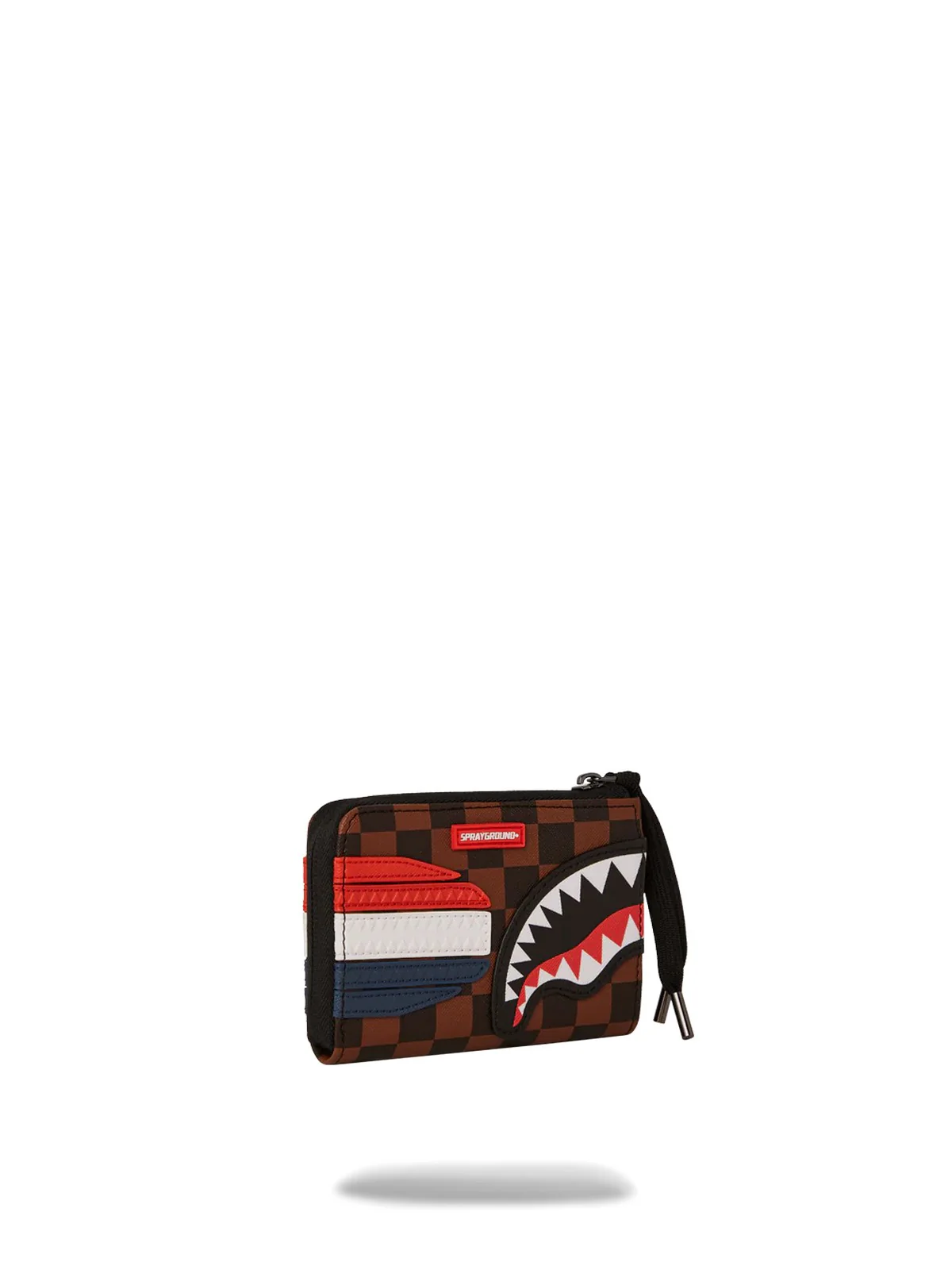 SPRAYGROUND Portafoglio Uomo MACHINE FRANCAISE WALLET 910W7495NSZ Marrone - Image 2
