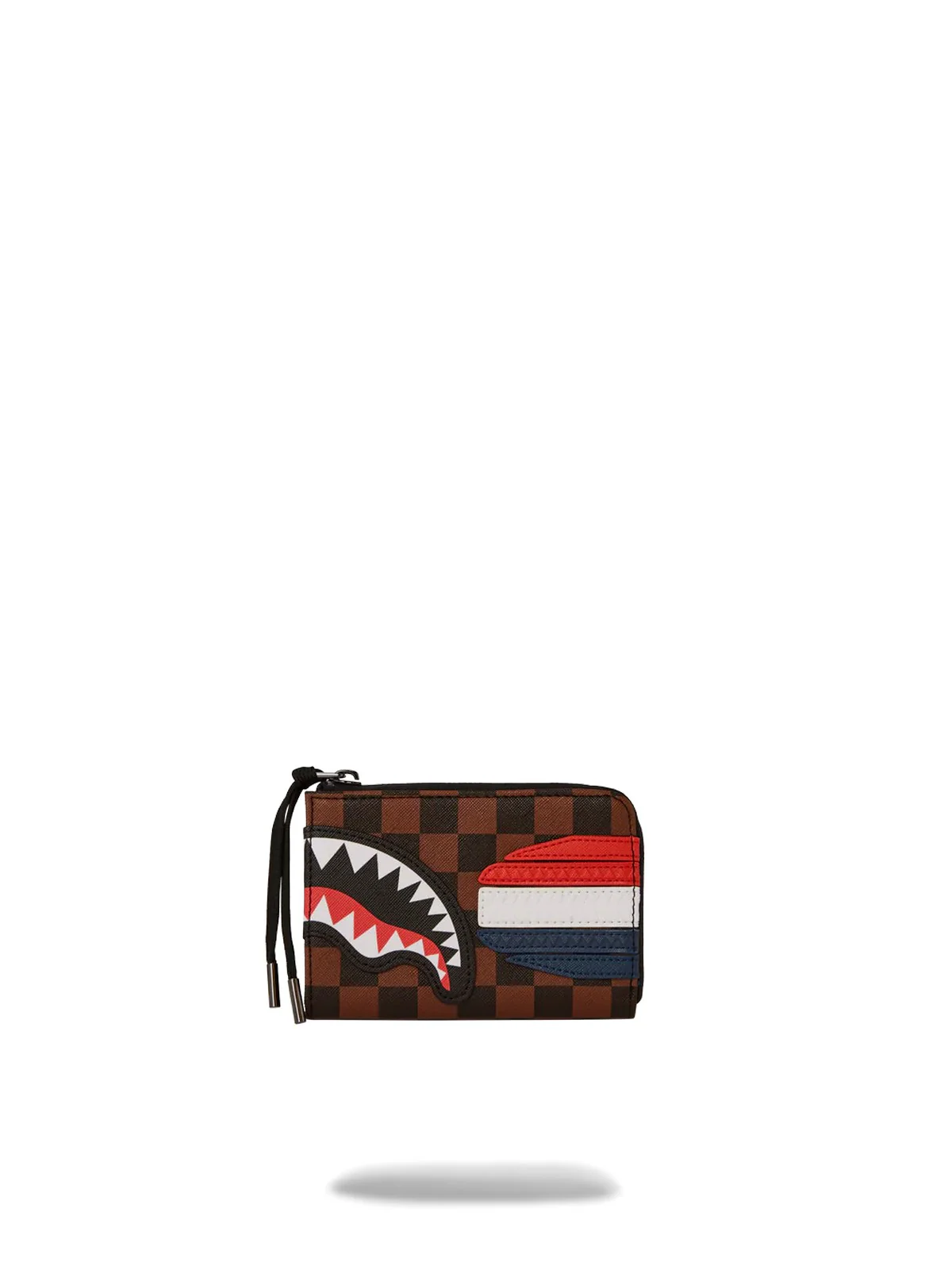 SPRAYGROUND Portafoglio Uomo MACHINE FRANCAISE WALLET 910W7495NSZ Marrone - Image 3