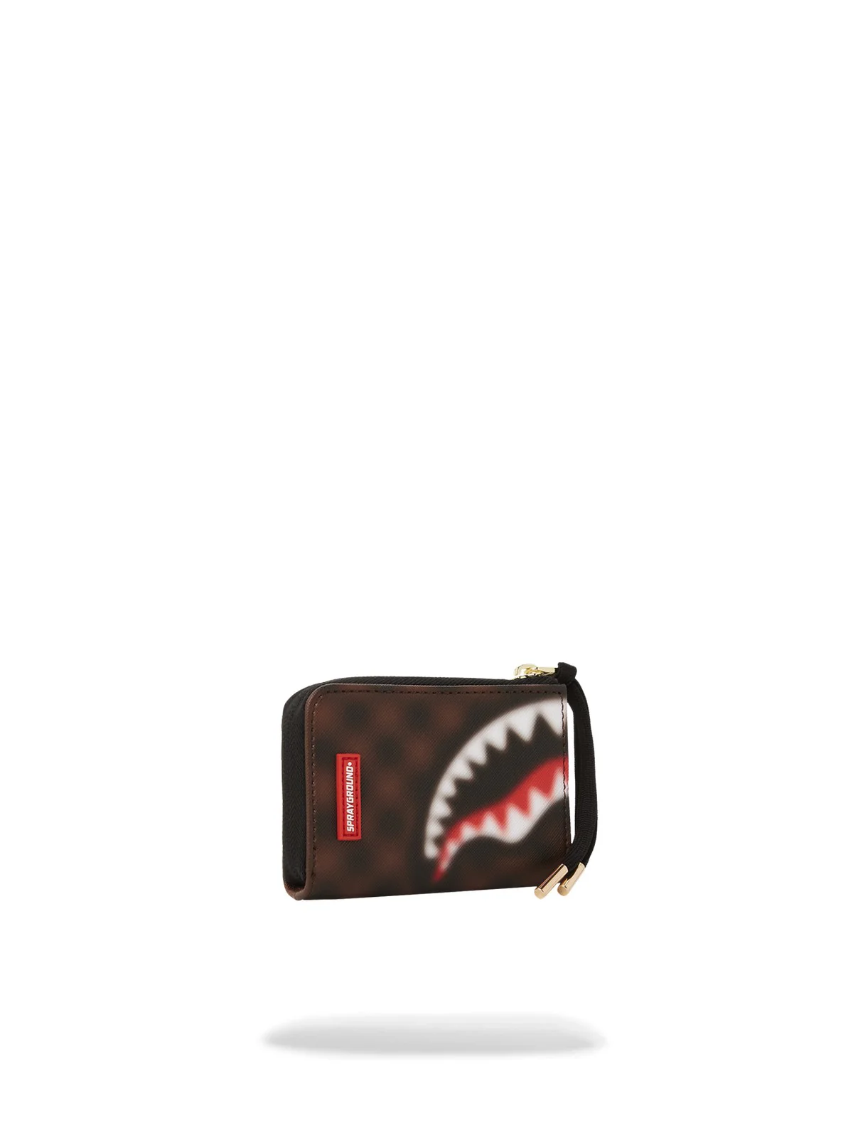 SPRAYGROUND Portafoglio Uomo SHARKS IN PARIS BLUR WALLET 910W6848NSZ Marrone - Image 3