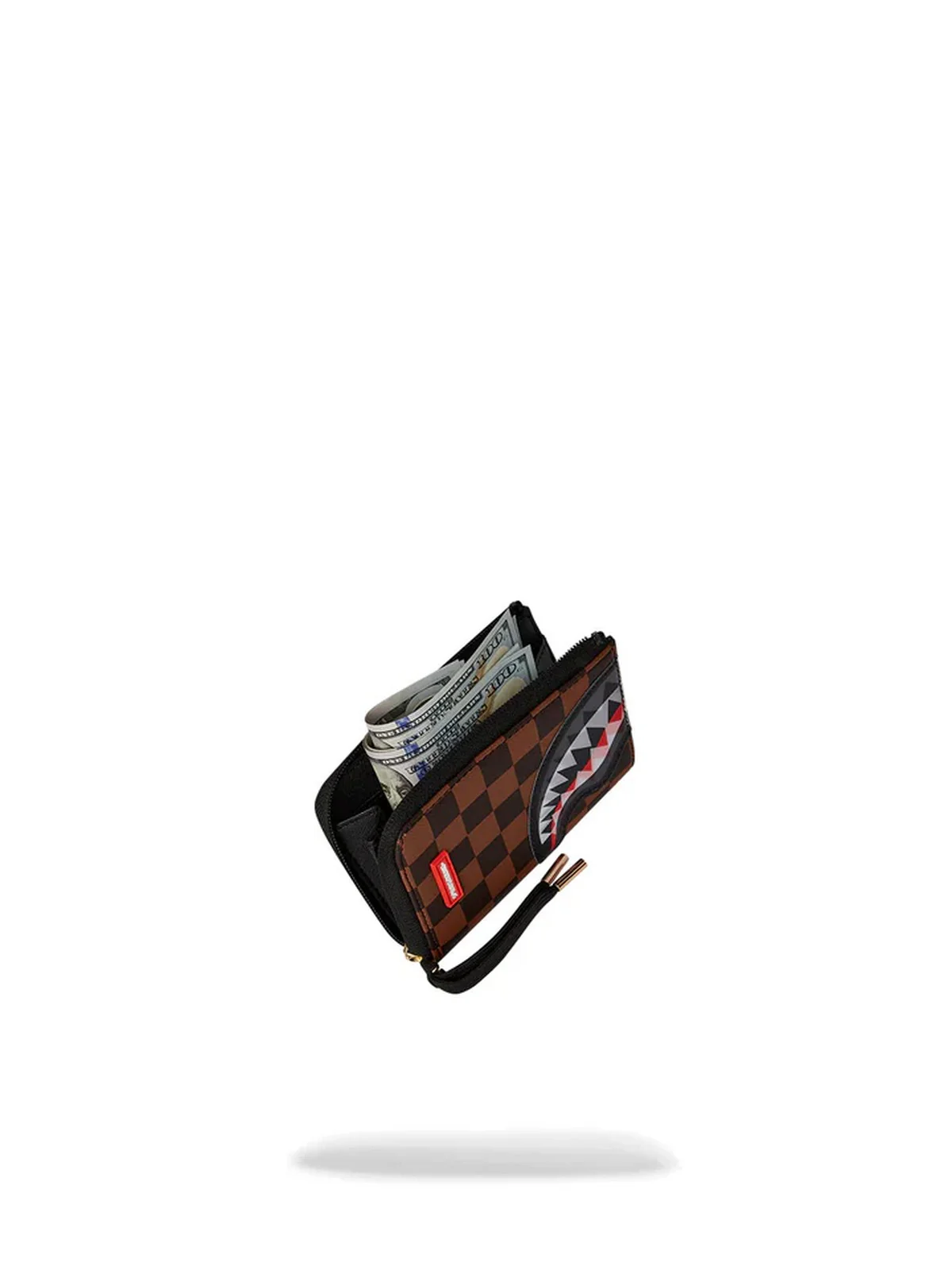 SPRAYGROUND Portafoglio Uomo SHARKS IN PARIS LENTICULAR CHOMP WALLET 910W6526NSZ Marrone - Image 2