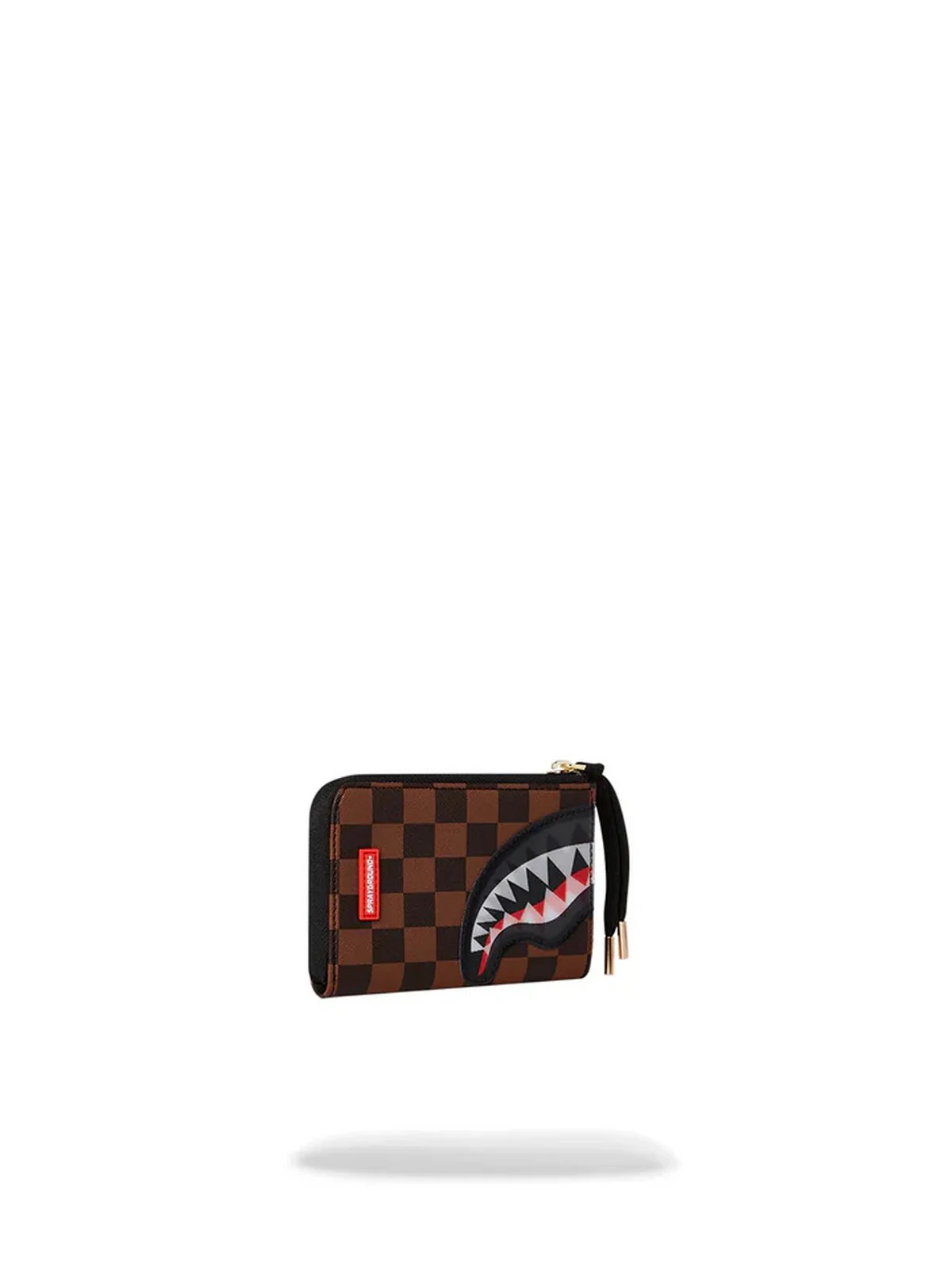 SPRAYGROUND Portafoglio Uomo SHARKS IN PARIS LENTICULAR CHOMP WALLET 910W6526NSZ Marrone - Image 4