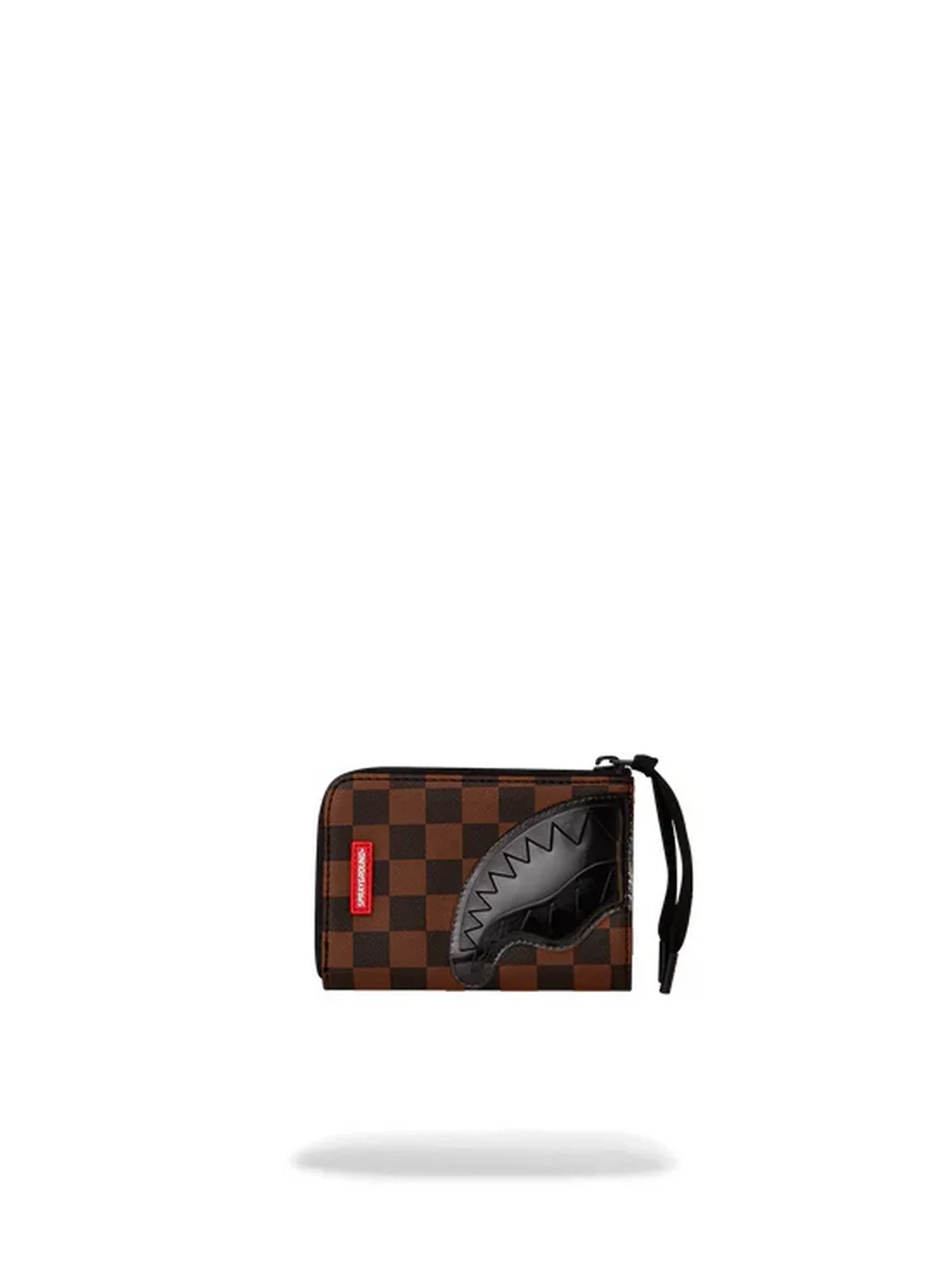 SPRAYGROUND Portafoglio Uomo SIP CLEAR SM EYES WALLET 910W6517NSZ Marrone - Image 3