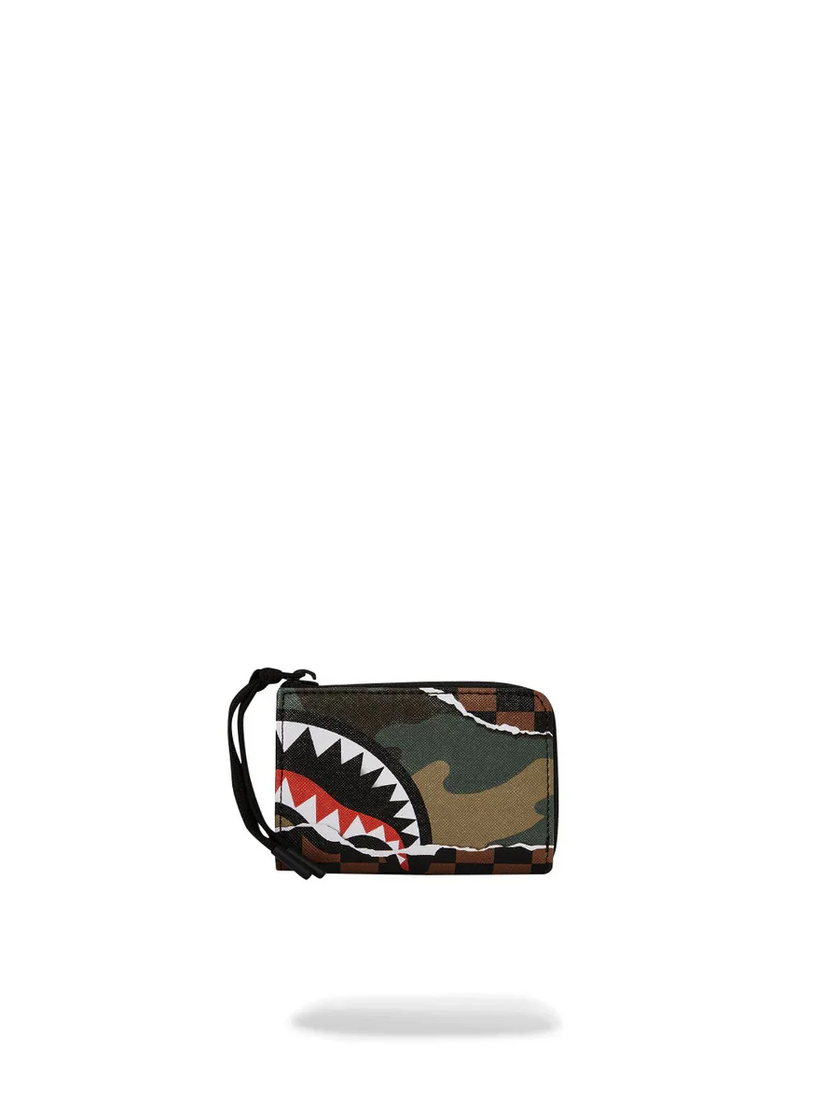 SPRAYGROUND Portafoglio Uomo TEAR IT UP CAMO WALLET 910W6045NSZ Marrone - Image 3