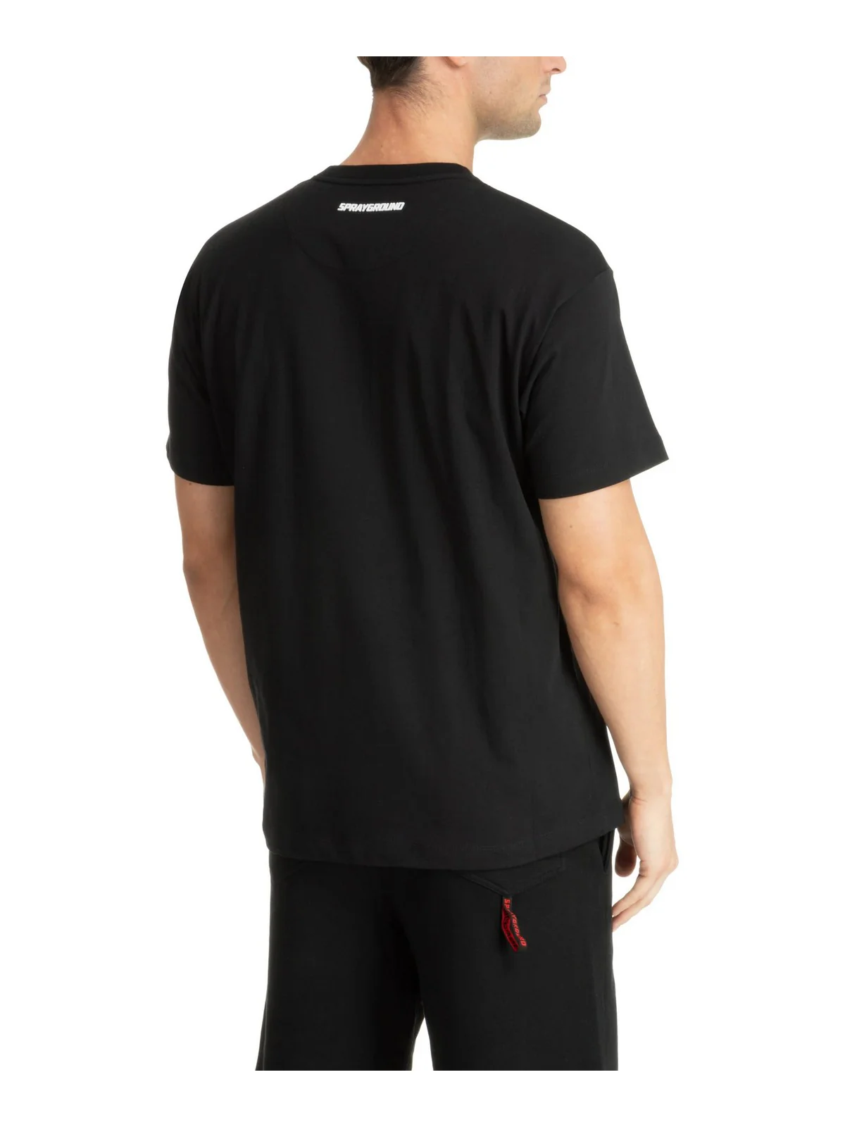 SPRAYGROUND T-Shirt e Polo Uomo  SP429 Nero - Image 4