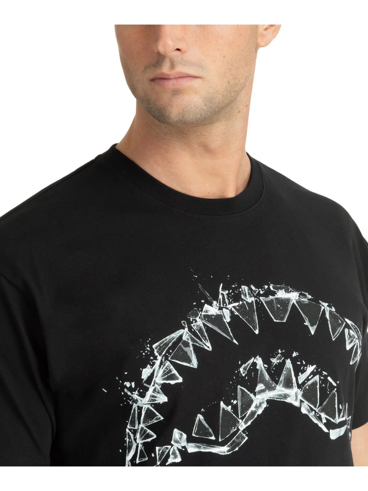 SPRAYGROUND T-Shirt e Polo Uomo  SP429 Nero - Image 5