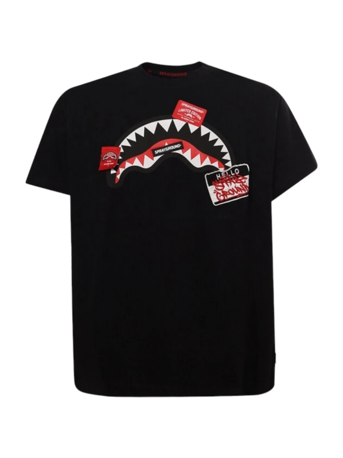 SPRAYGROUND T-Shirt e Polo Uomo  SP439BLK Nero - Image 2