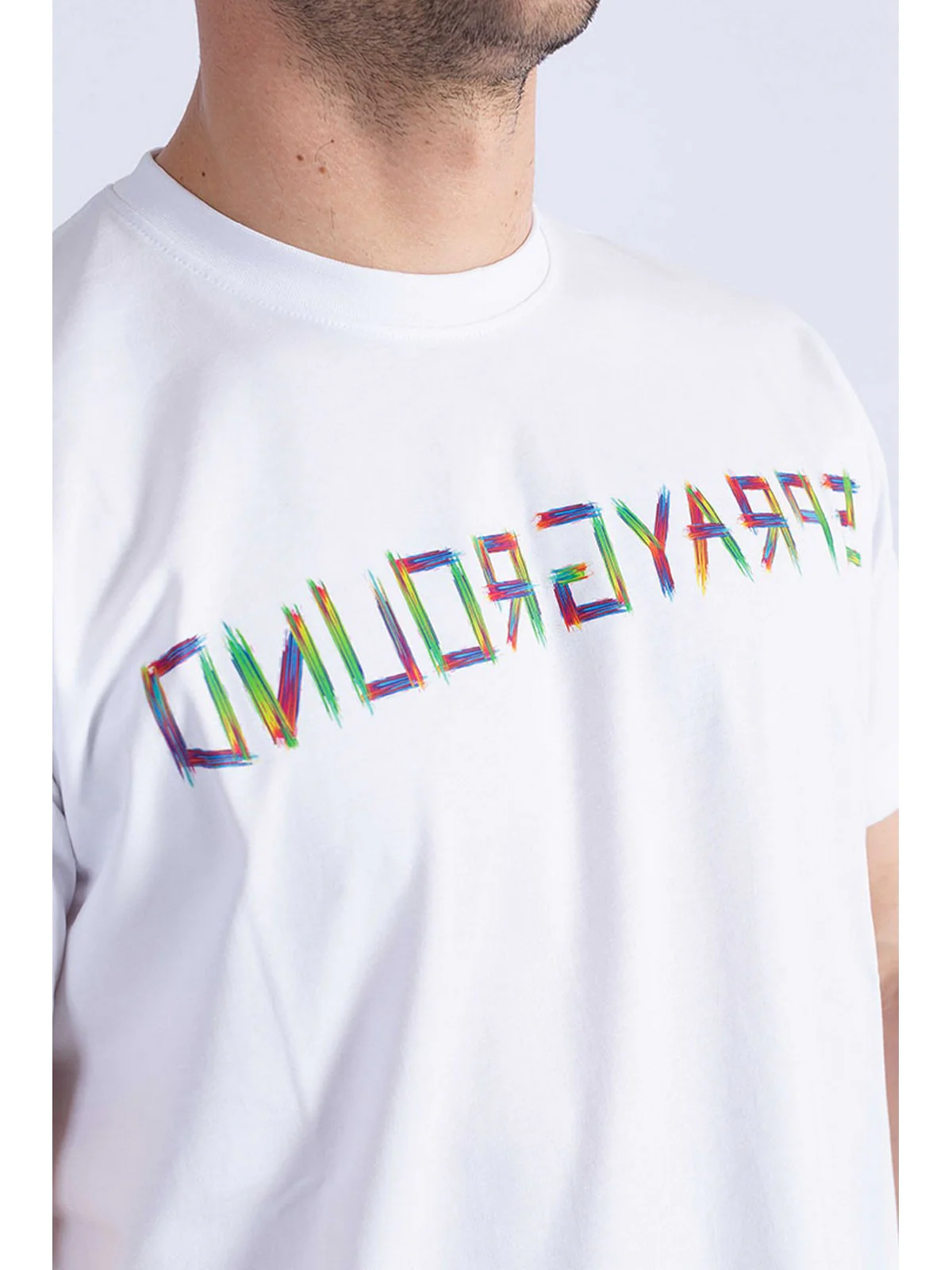 SPRAYGROUND T-Shirt e Polo Uomo  SP482WHT Bianco - Image 2