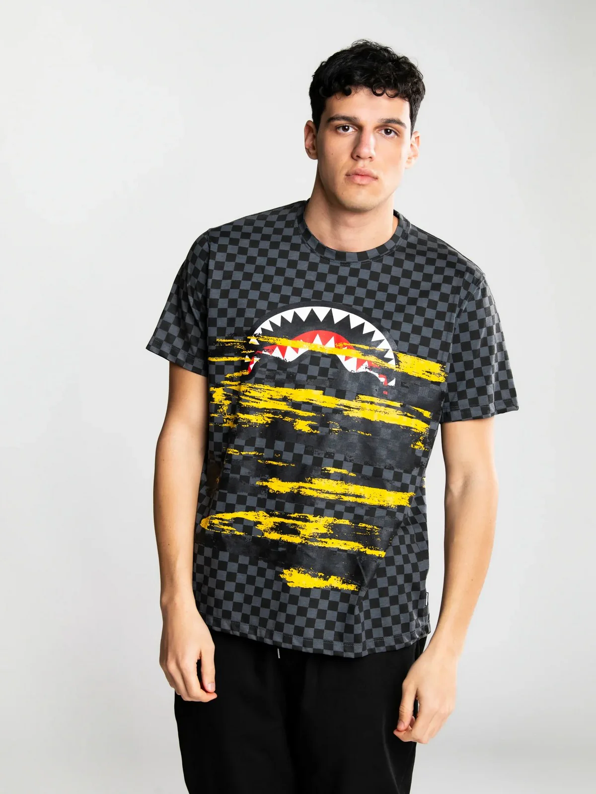 SPRAYGROUND T-shirt Uomo  SP688GREY Grigio - Image 2