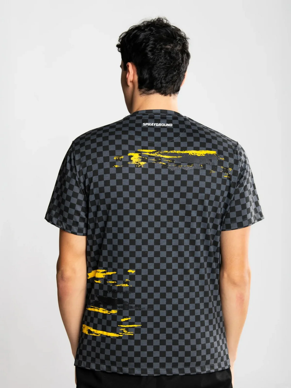 SPRAYGROUND T-shirt Uomo  SP688GREY Grigio - Image 3