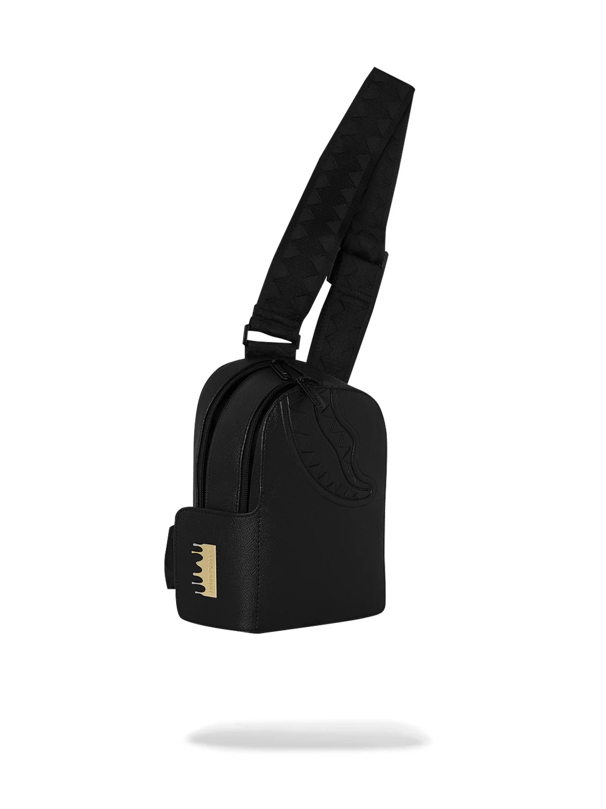 SPRAYGROUND Tracolla Unisex adulto GOLD BRICK LUX BACKPACK SLING 910B9042NSZ Nero - Image 2