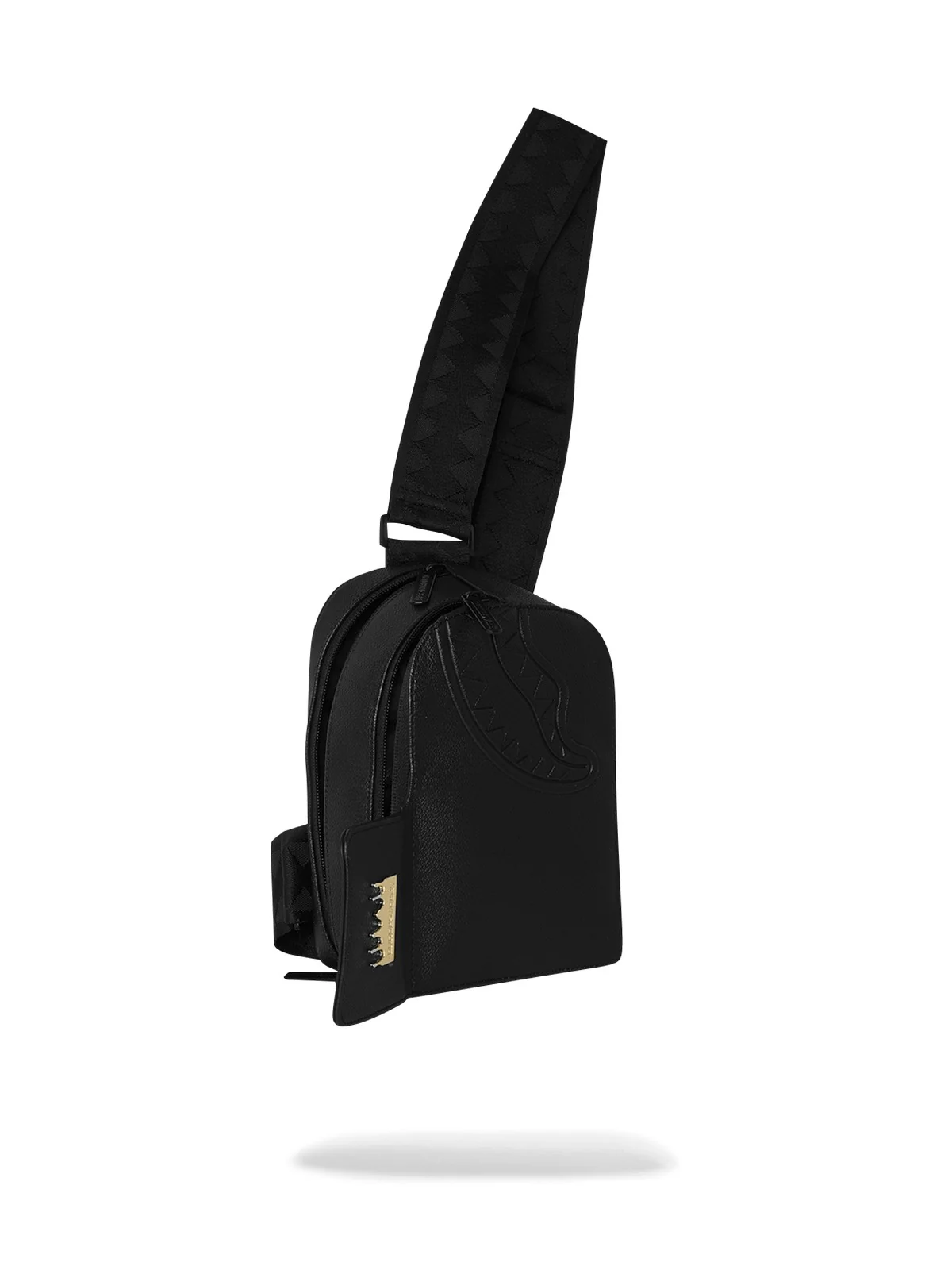 SPRAYGROUND Tracolla Unisex adulto GOLD BRICK LUX BACKPACK SLING 910B9042NSZ Nero - Image 3