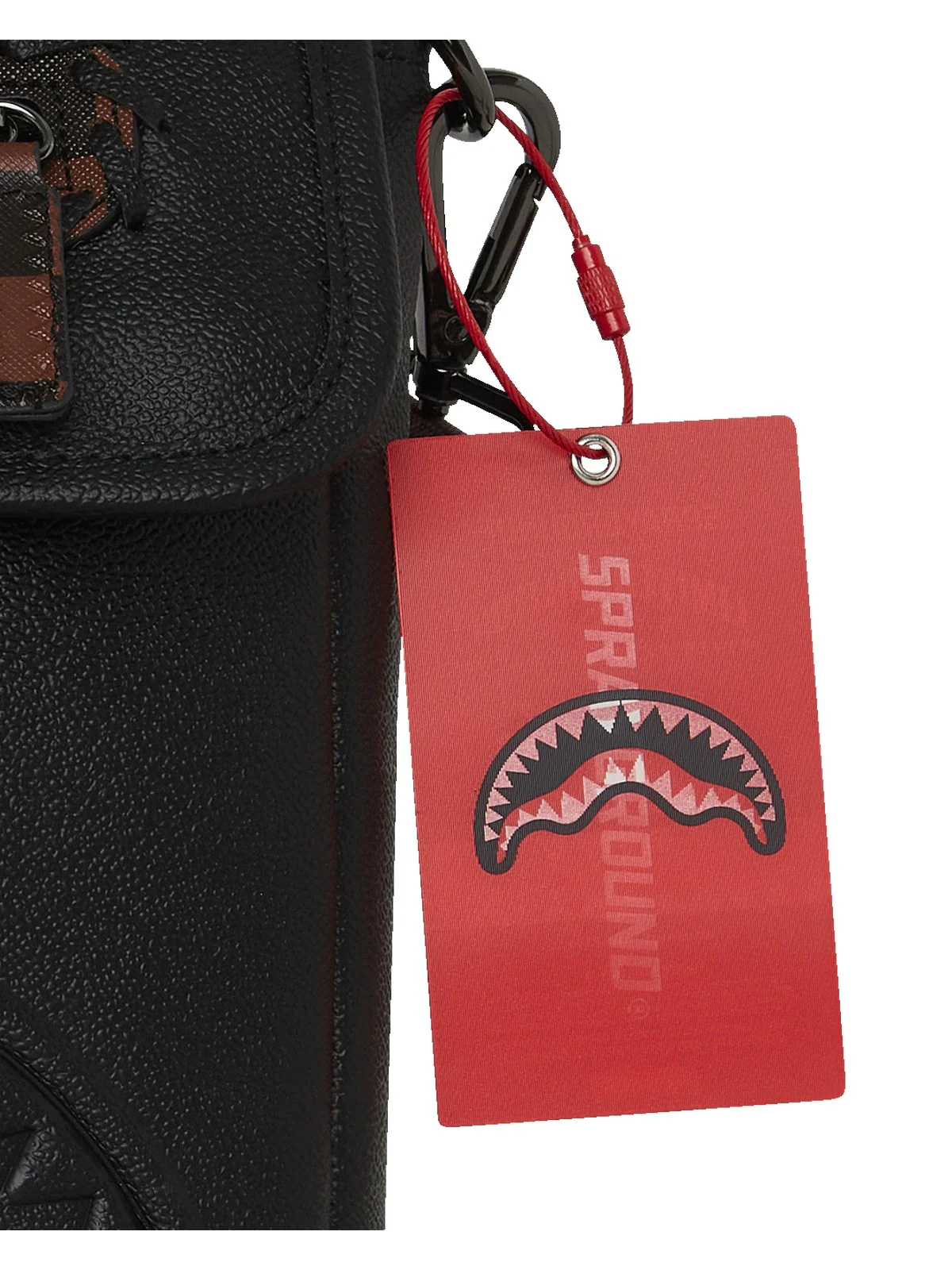 SPRAYGROUND Tracolla Uomo DOSE OF CHECK DEUX MESSENGER SLING 910B8017NSZ Nero - Image 2