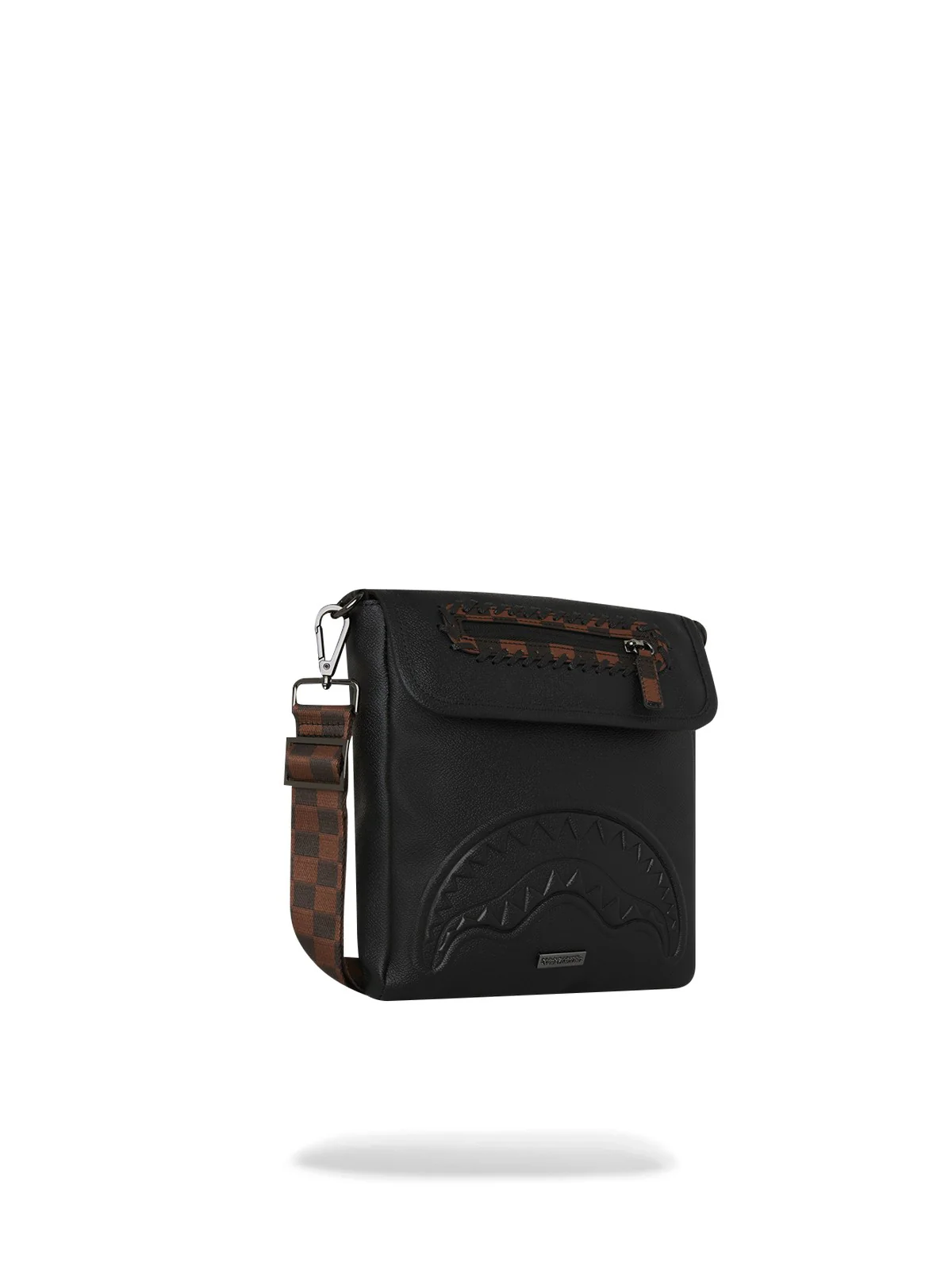 SPRAYGROUND Tracolla Uomo DOSE OF CHECK DEUX MESSENGER SLING 910B8017NSZ Nero - Image 3