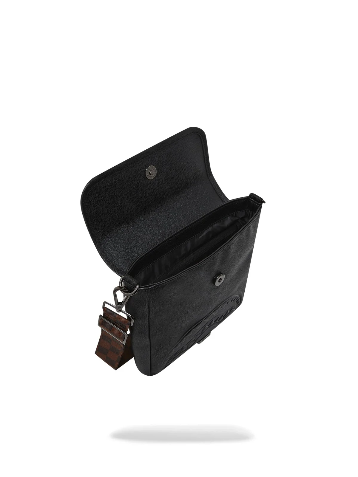 SPRAYGROUND Tracolla Uomo DOSE OF CHECK DEUX MESSENGER SLING 910B8017NSZ Nero - Image 5