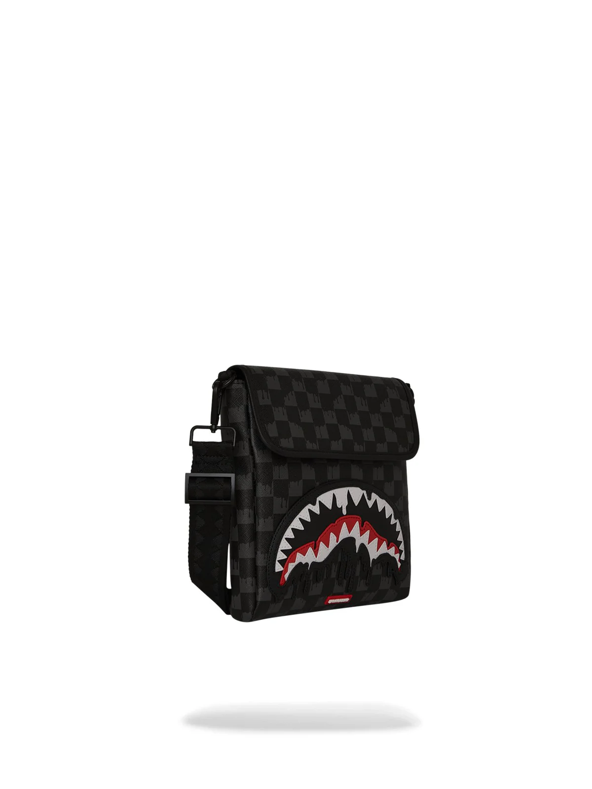SPRAYGROUND Tracolla Uomo DRIPPING SHARKS IN PARIS MESSENGER SLING 910B7962NSZ Nero - Image 3