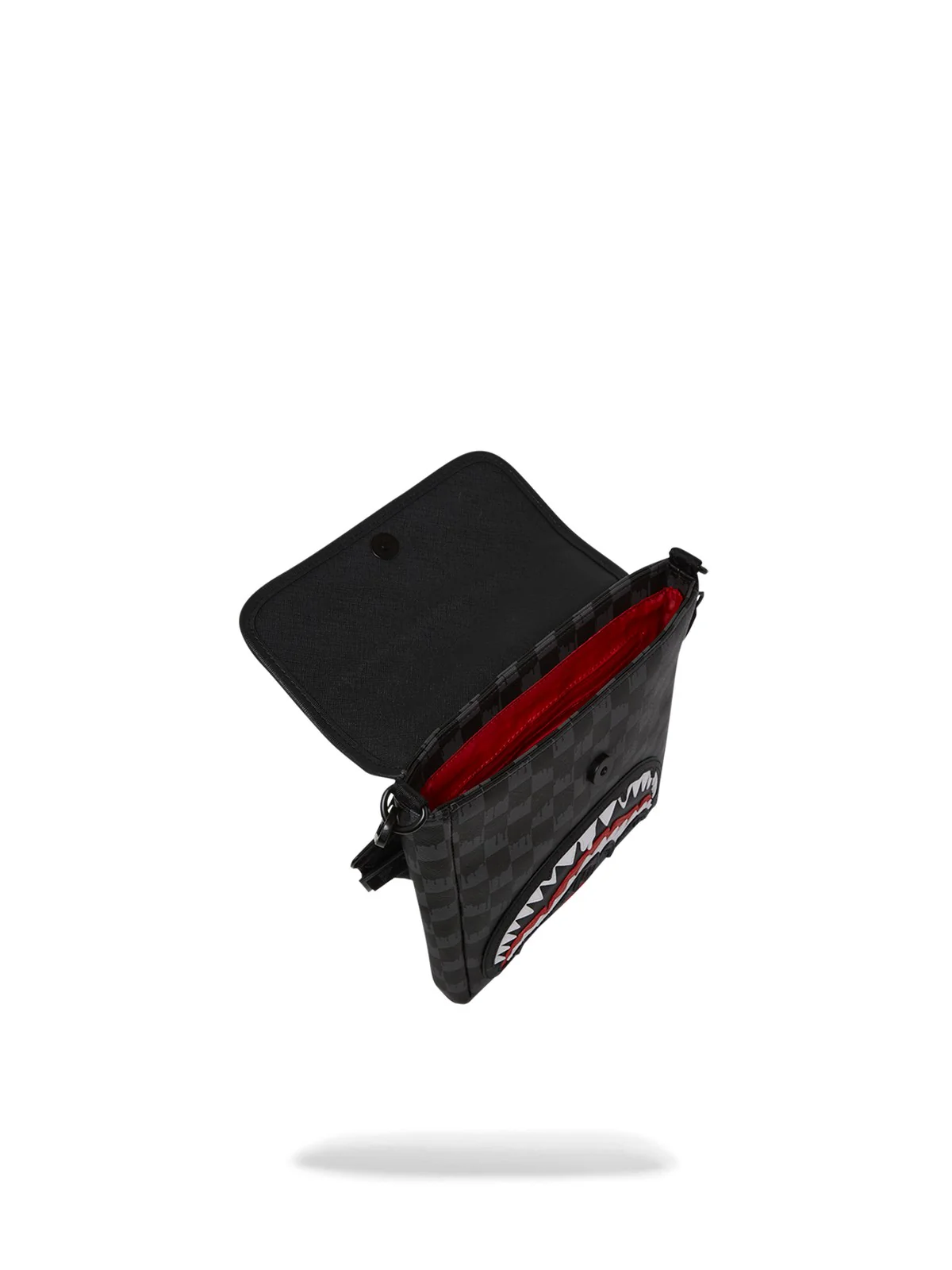 SPRAYGROUND Tracolla Uomo DRIPPING SHARKS IN PARIS MESSENGER SLING 910B7962NSZ Nero - Image 5