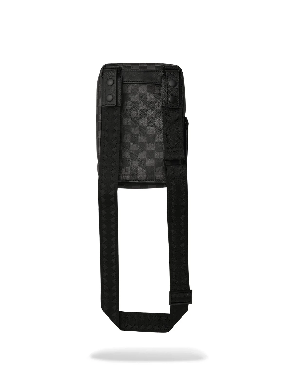 SPRAYGROUND Tracolla Uomo HANGOVER DRIP CHECK SLING 910B6855NSZ Nero - Image 3