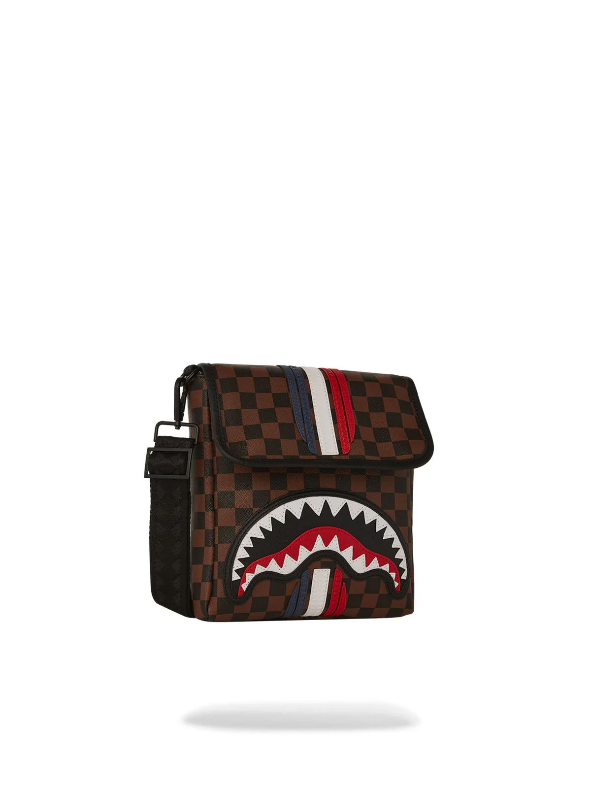 SPRAYGROUND Tracolla Uomo MACHINE FRANCAISE MESSENGER SLING 910B7489NSZ Marrone - Image 2