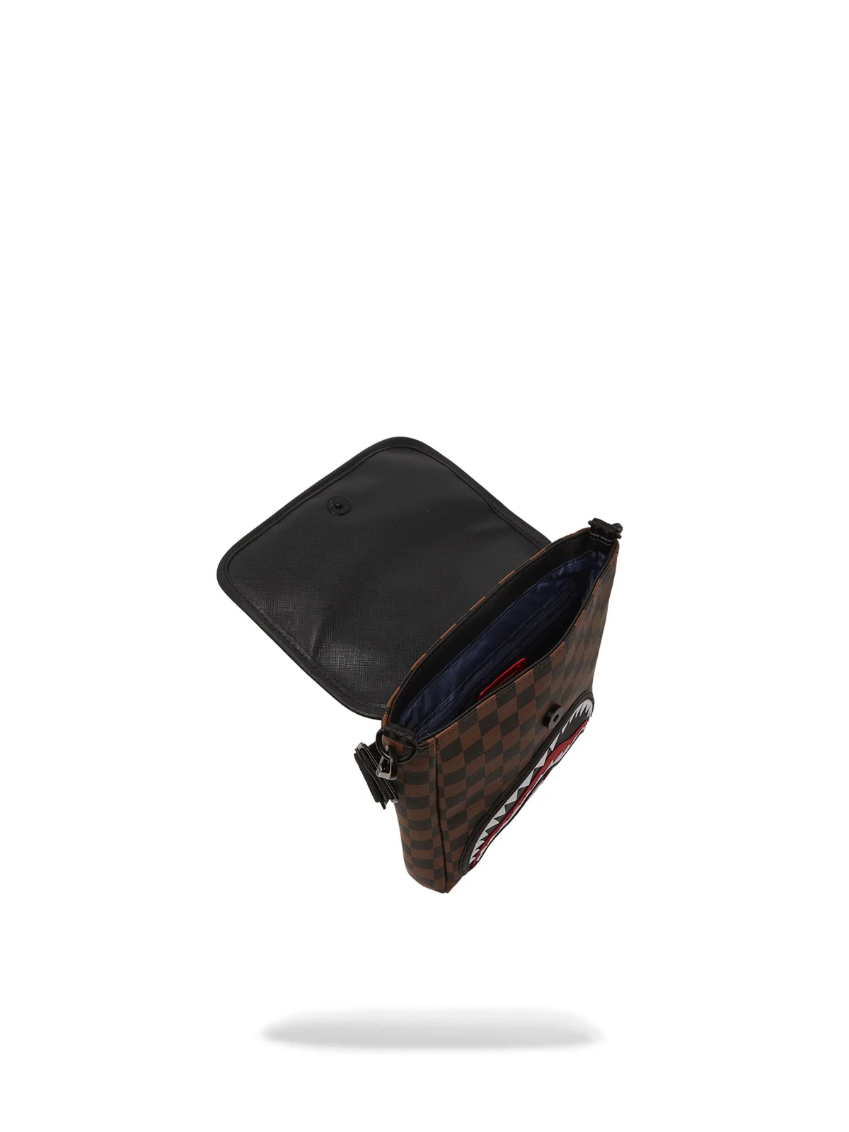 SPRAYGROUND Tracolla Uomo MACHINE FRANCAISE MESSENGER SLING 910B7489NSZ Marrone - Image 4