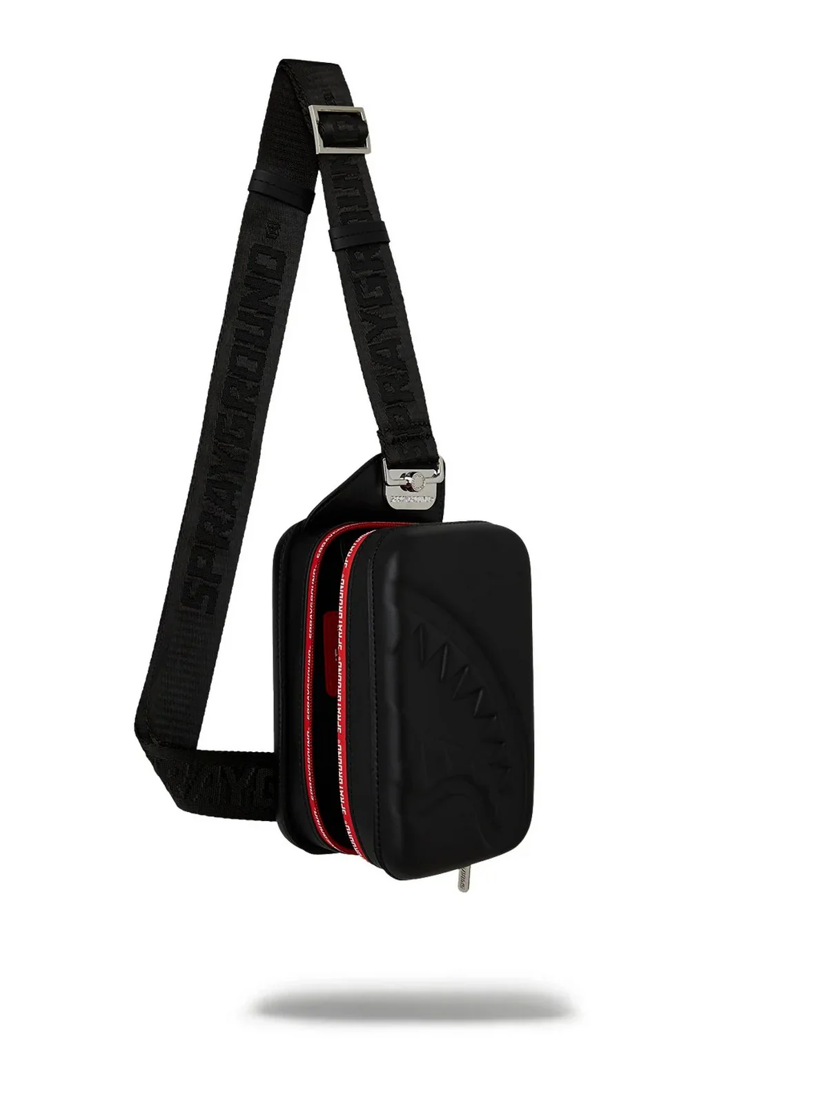SPRAYGROUND Tracolla Uomo PRINTED ZIPPER HARD-SHELL SLING 910B6757NSZ NERO - Image 2