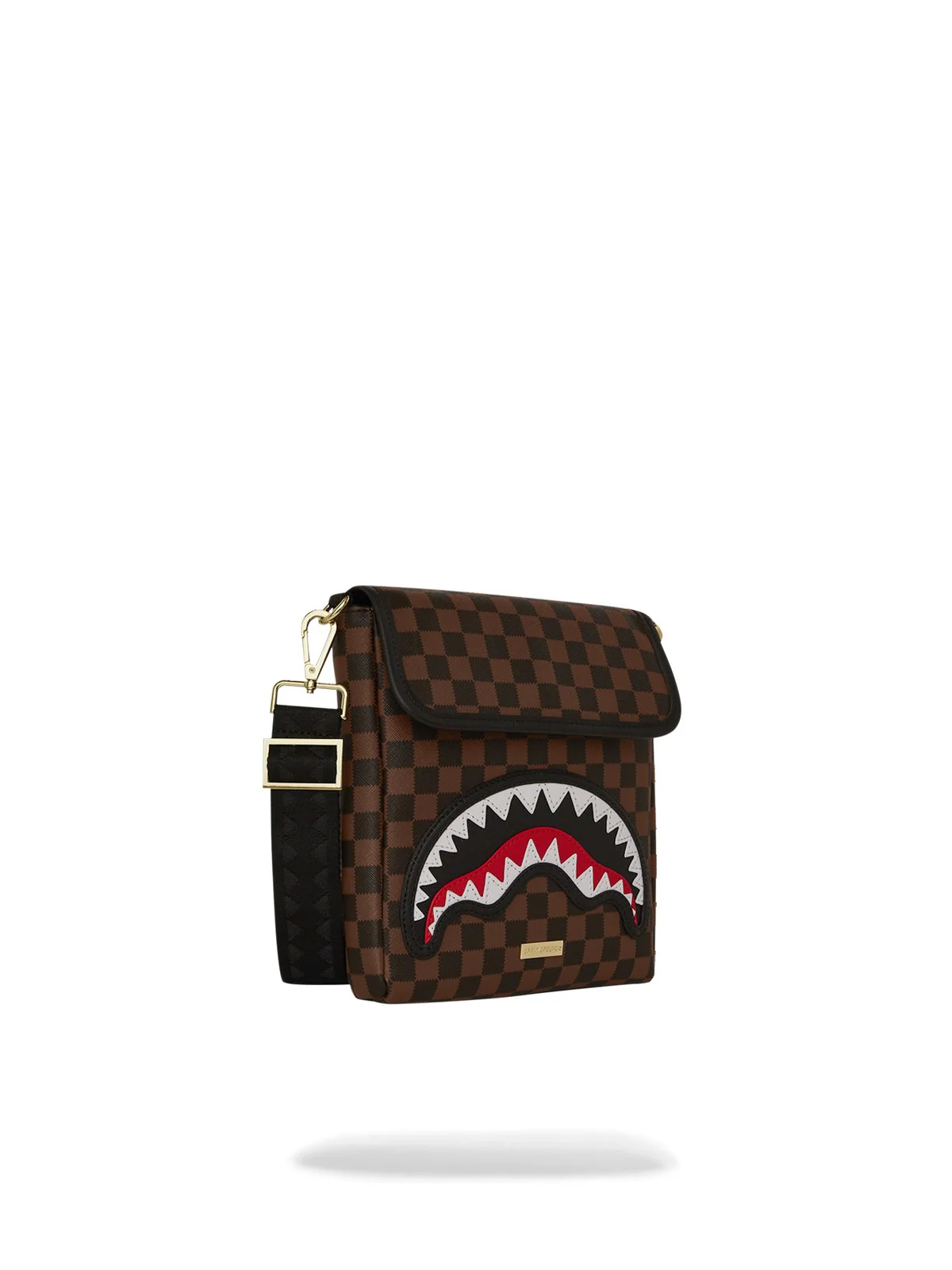 SPRAYGROUND Tracolla Uomo SAWTOOTH SHARKS IN PARIS MESSENGER SLING 910B7839NSZ MARRONE - Image 5
