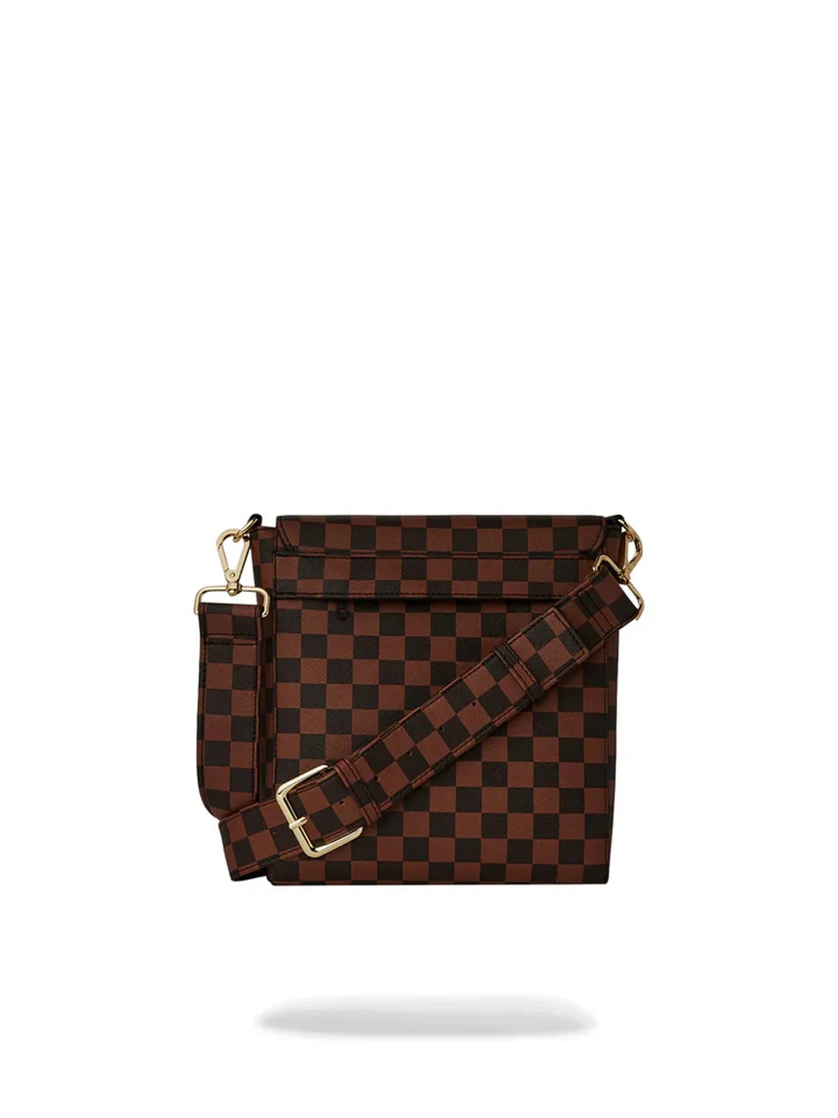SPRAYGROUND Tracolla Uomo SIP LENTICULAR CHOMP MESSENGER SLING 910B6522NSZ Marrone - Image 3