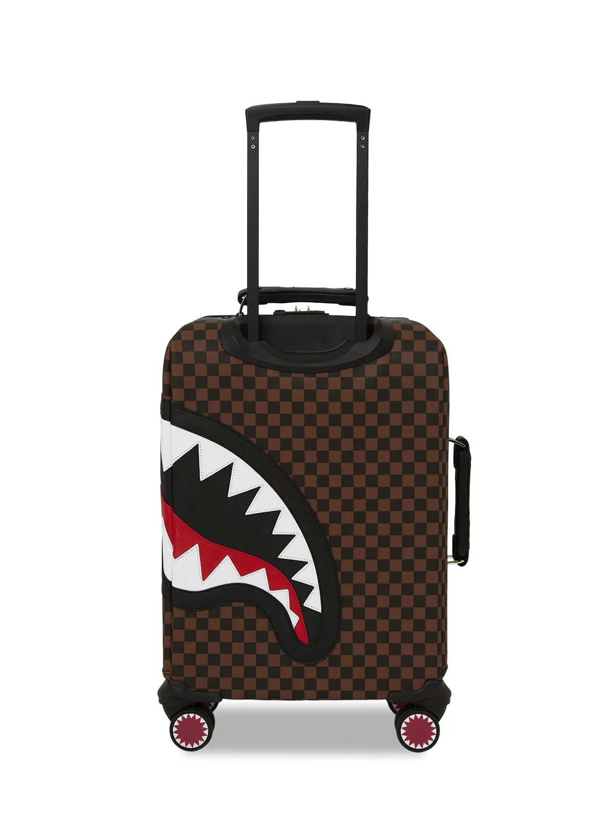 SPRAYGROUND Valigie e Trolley Uomo SAWTOOTH SHARKS IN PARIS CARRY-ON LUGGAGE 910CL270NSZ MARRONE - Image 6