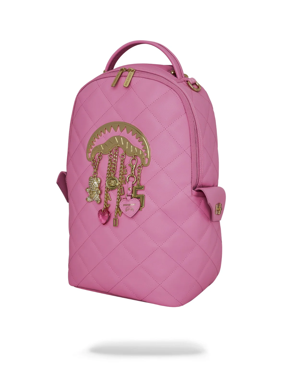 SPRAYGROUND Zaino Donna HANGING CHARMS DLXSV BACKPACK 910B7252NSZ ROSA - Image 4