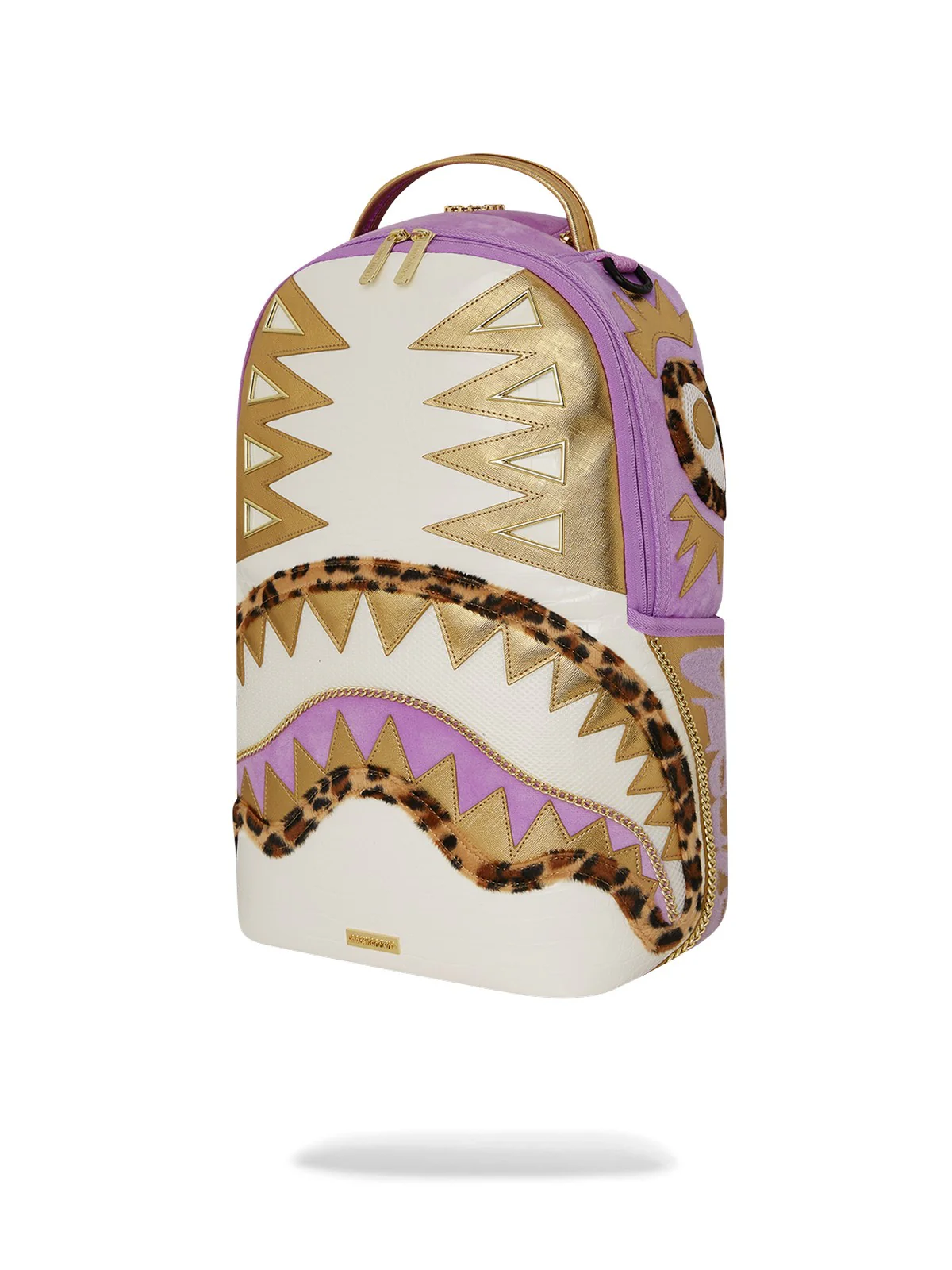 SPRAYGROUND Zaino Donna PINK SAFARI DLXSV BACKPACK 910B7281NSZ BIANCO - Image 5