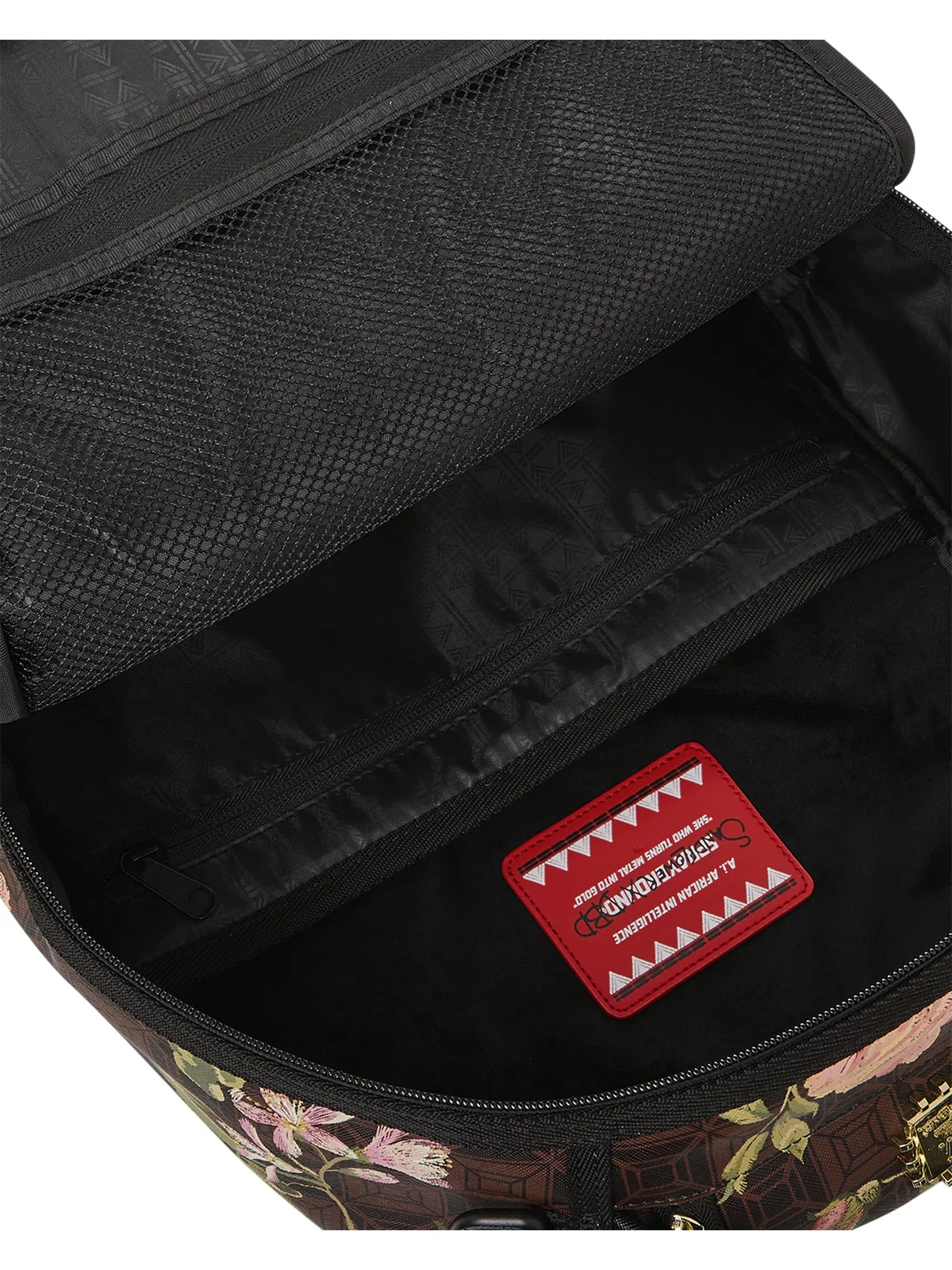SPRAYGROUND Zaino Unisex adulto AiSF HENNY FLORAL DLXSV BACKPACK 910B8529NSZ Marrone - Image 8