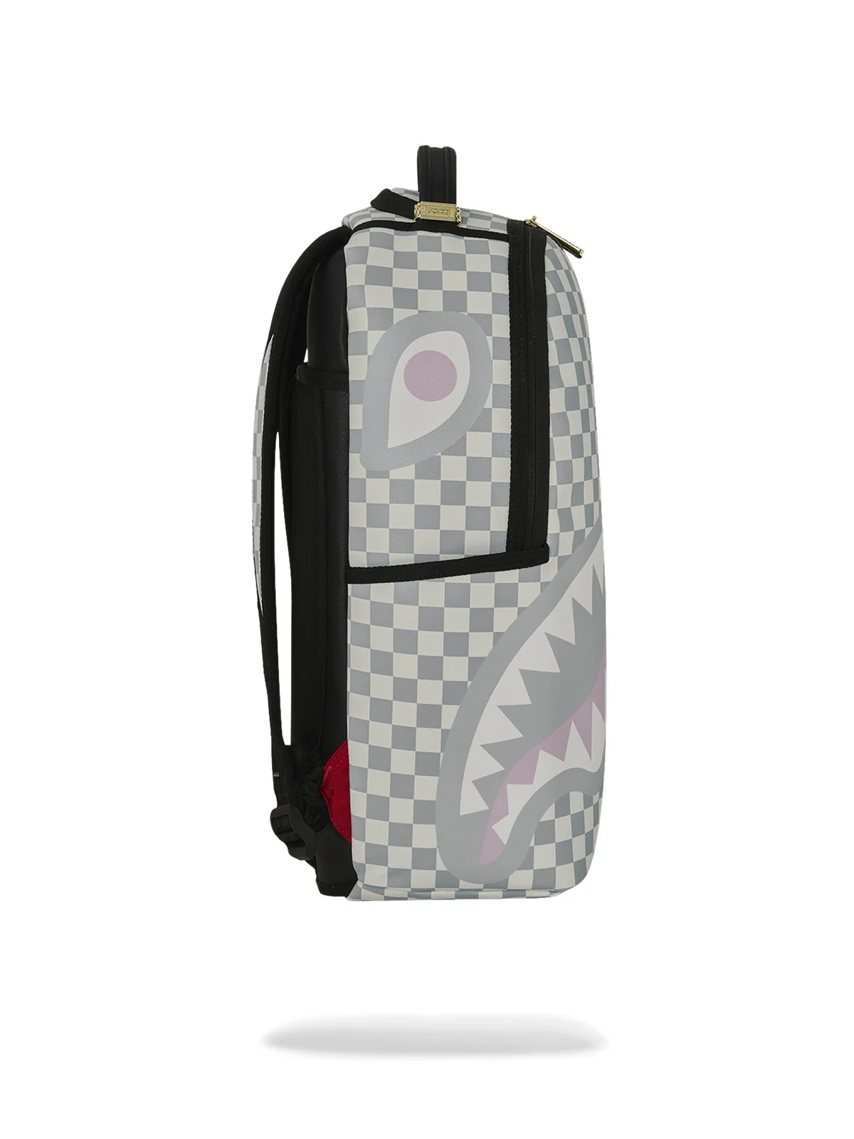 SPRAYGROUND Zaino Unisex adulto CREAM CHECK UNFINISHED SHARK DLXSV BACKPACK 910B8758NSZ Nero - Image 3