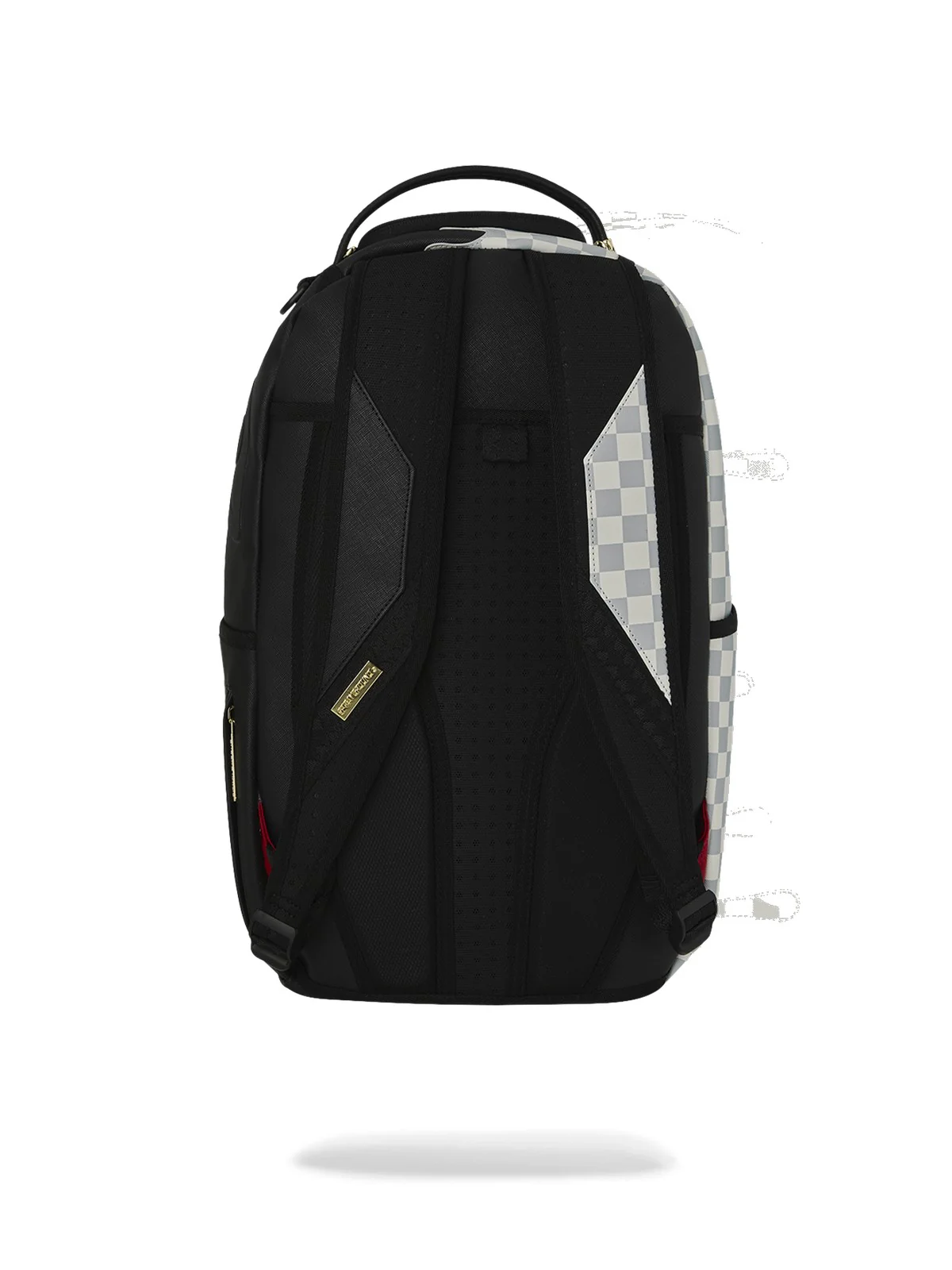 SPRAYGROUND Zaino Unisex adulto CREAM CHECK UNFINISHED SHARK DLXSV BACKPACK 910B8758NSZ Nero - Image 4