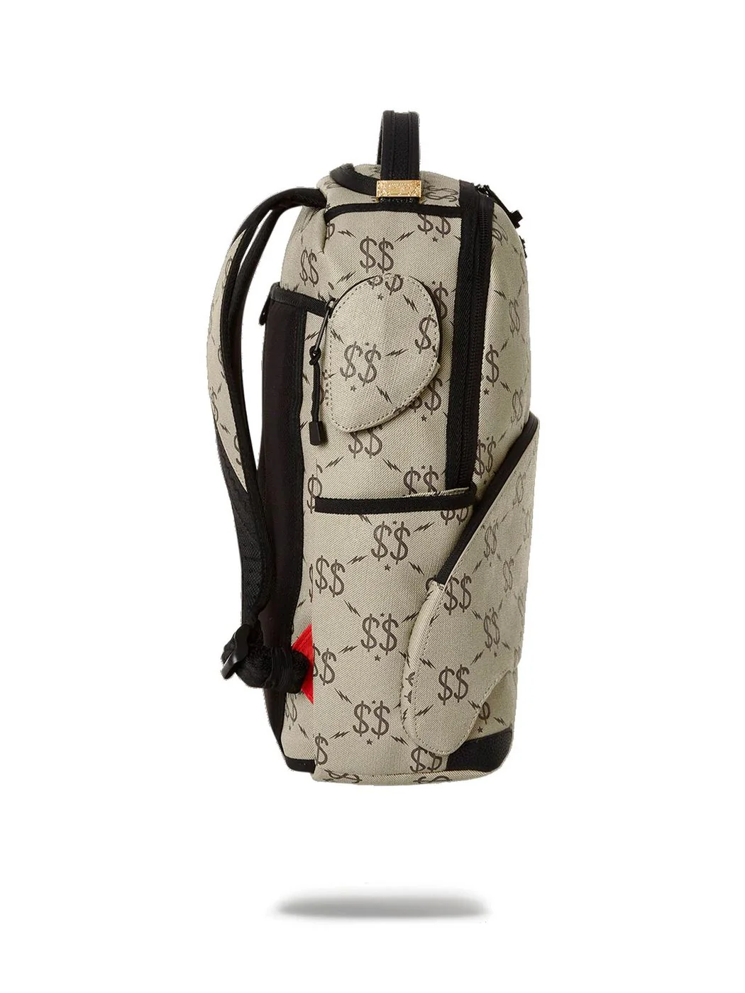 SPRAYGROUND Zaino Unisex adulto Double money 910B4636NSZ Beige - Image 5