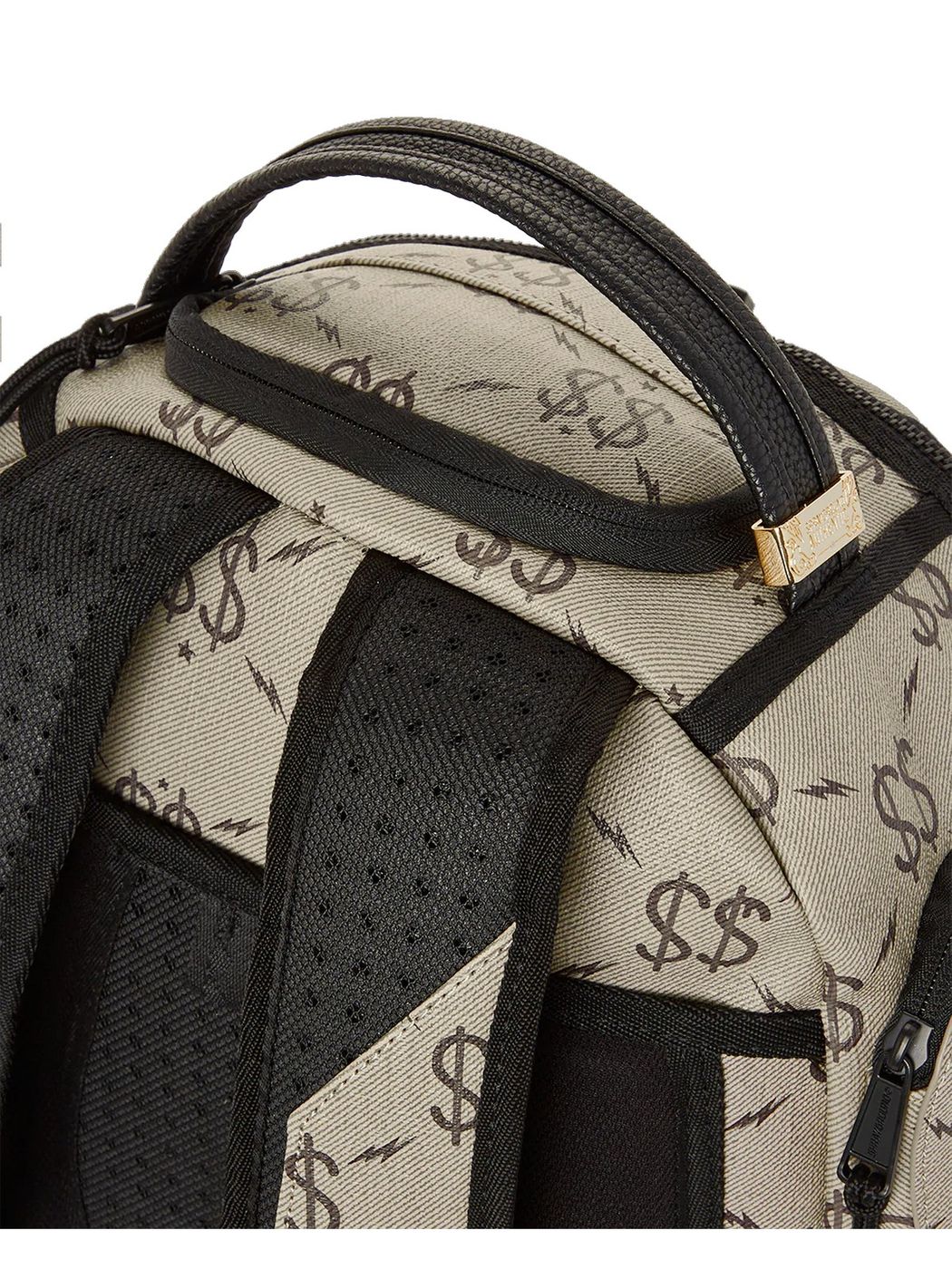 SPRAYGROUND Zaino Unisex adulto Double money 910B4636NSZ Beige - Image 7