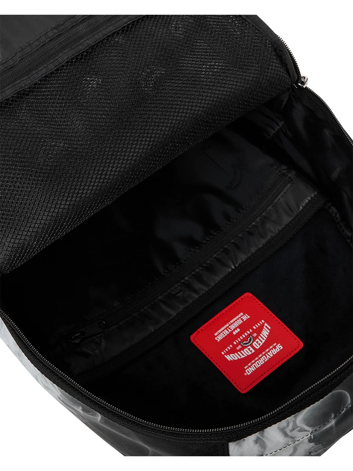 SPRAYGROUND Zaino Unisex adulto ELEVATE WHITE DLXSV BACKPACK 910B8751NSZ Nero - Image 8
