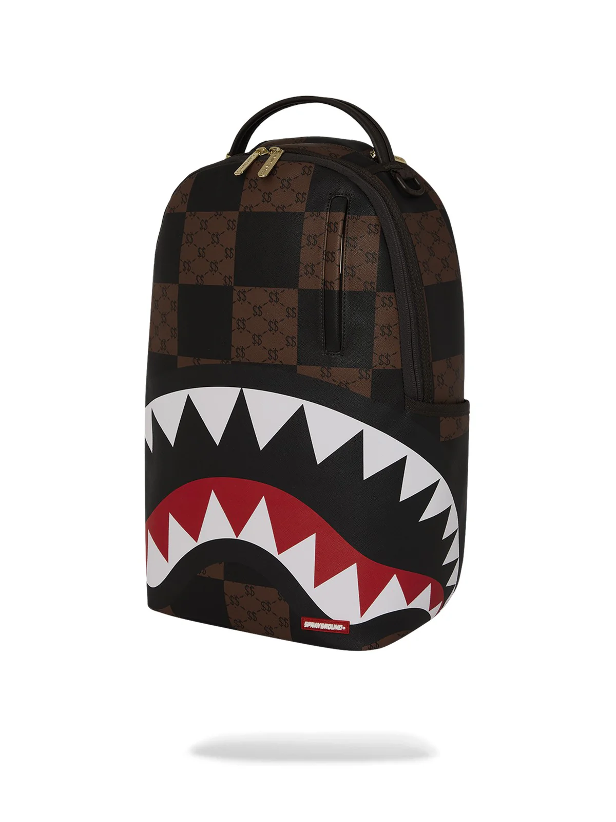 SPRAYGROUND Zaino Unisex adulto ENLARGED CHECK PARIS DLXSV BACKPACK 910B6263NSZ Marrone - Image 5