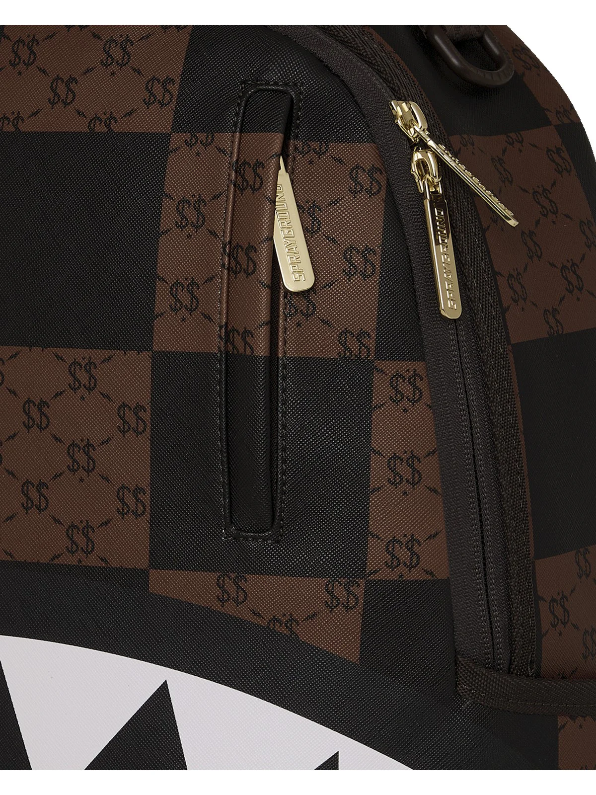 SPRAYGROUND Zaino Unisex adulto ENLARGED CHECK PARIS DLXSV BACKPACK 910B6263NSZ Marrone - Image 6