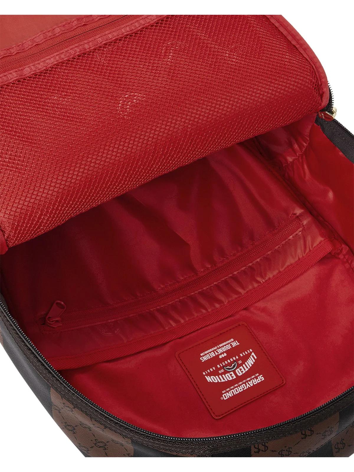SPRAYGROUND Zaino Unisex adulto ENLARGED CHECK PARIS DLXSV BACKPACK 910B6263NSZ Marrone - Image 8