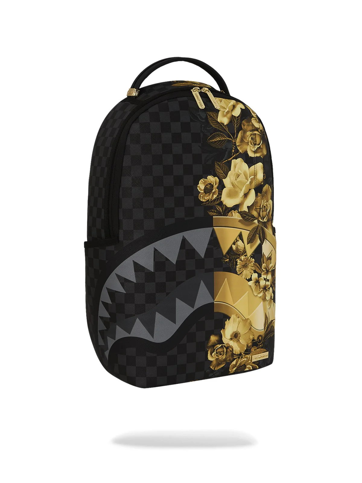 SPRAYGROUND Zaino Unisex adulto GOLD FLORAL REMIX DLXSV BACKPACK 910B8683NSZ Nero - Image 2
