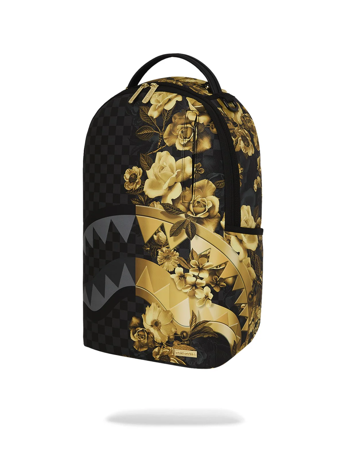 SPRAYGROUND Zaino Unisex adulto GOLD FLORAL REMIX DLXSV BACKPACK 910B8683NSZ Nero - Image 5