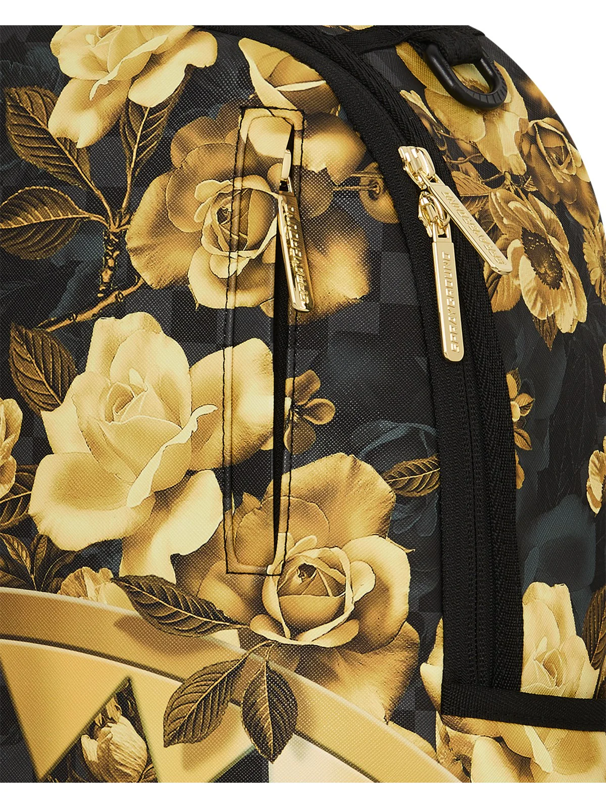 SPRAYGROUND Zaino Unisex adulto GOLD FLORAL REMIX DLXSV BACKPACK 910B8683NSZ Nero - Image 6