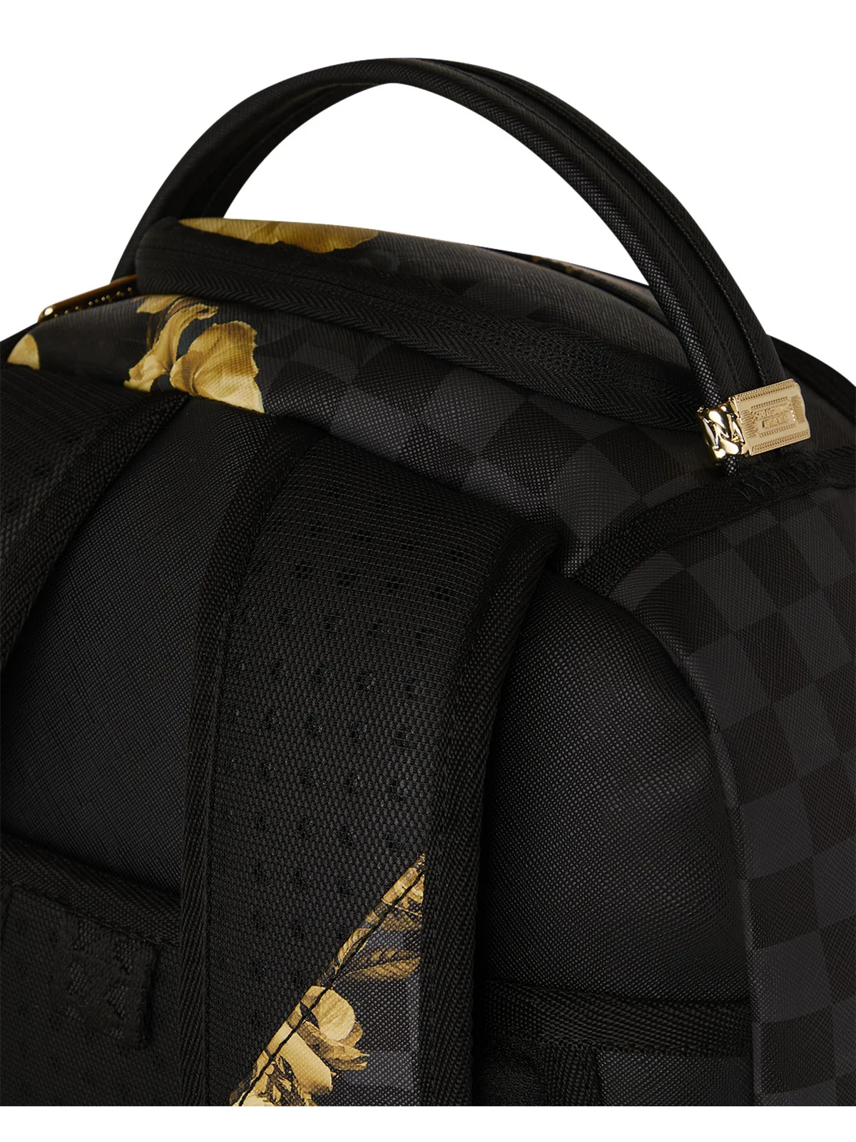 SPRAYGROUND Zaino Unisex adulto GOLD FLORAL REMIX DLXSV BACKPACK 910B8683NSZ Nero - Image 7
