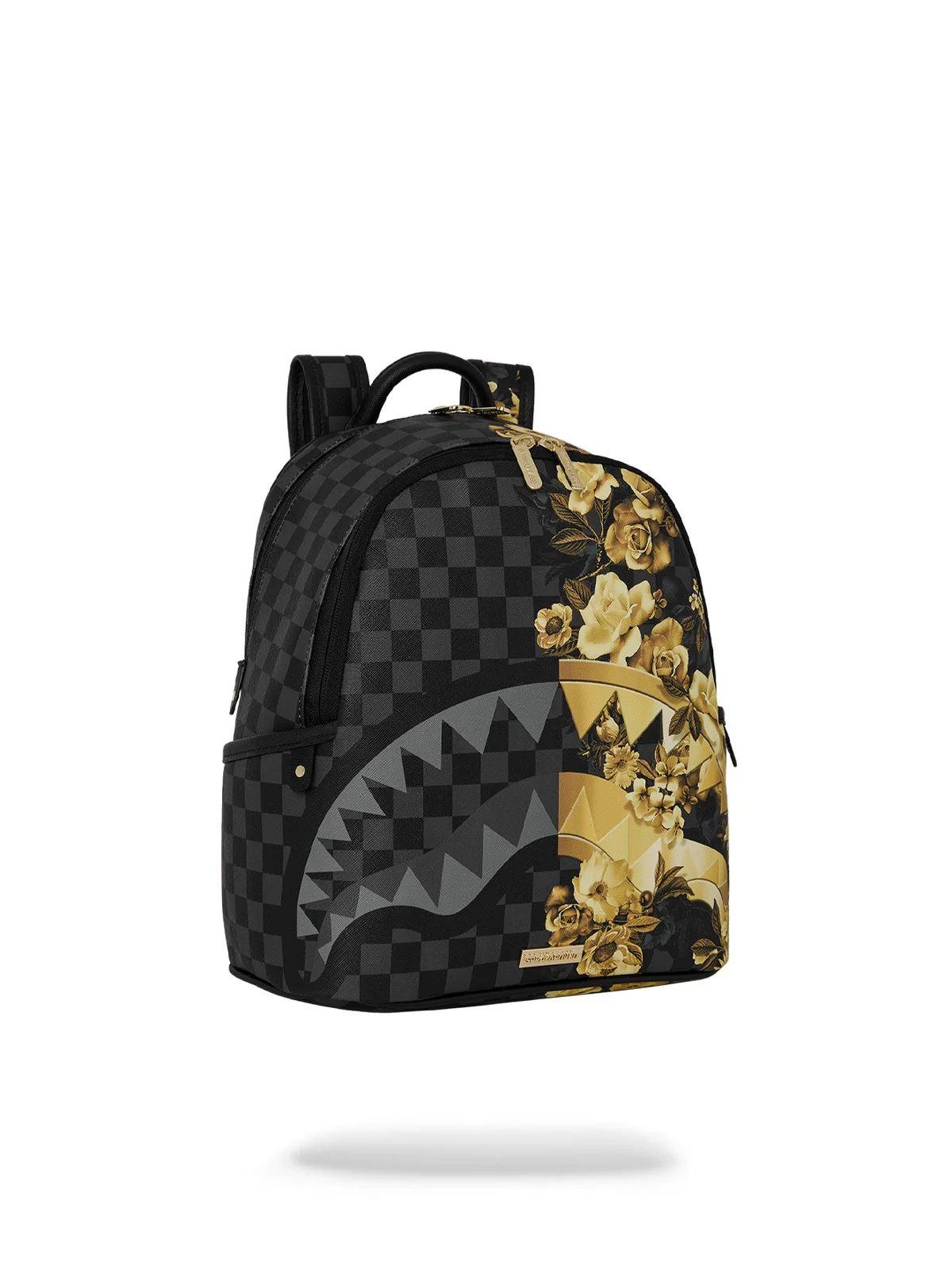 SPRAYGROUND Zaino Unisex adulto GOLD FLORAL REMIX SAVAGE BACKPACK 910B9003NSZ Nero - Image 2