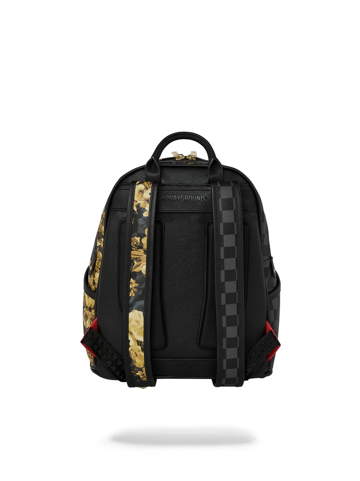 SPRAYGROUND Zaino Unisex adulto GOLD FLORAL REMIX SAVAGE BACKPACK 910B9003NSZ Nero - Image 3