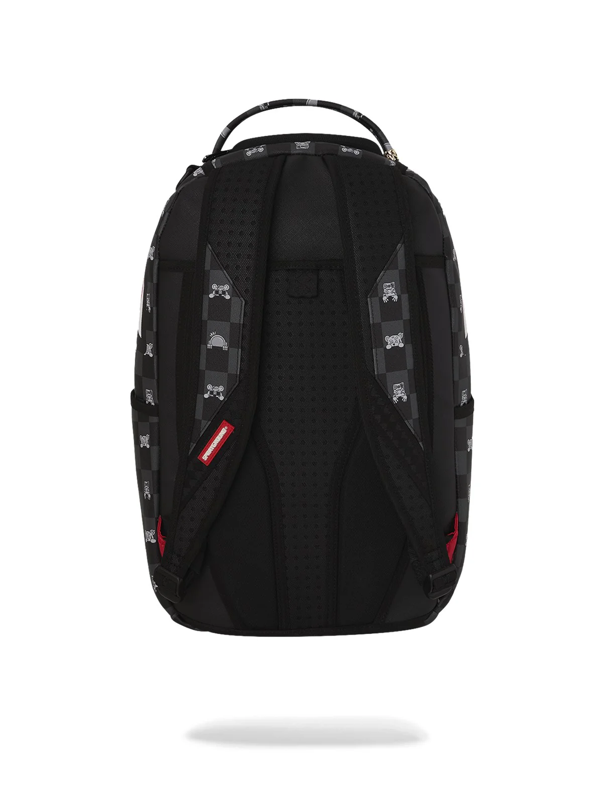 SPRAYGROUND Zaino Unisex adulto GRAY PEEKING CHARACTER CHECK DLXSV BACKPACK 910B8872NSZ Nero - Image 4