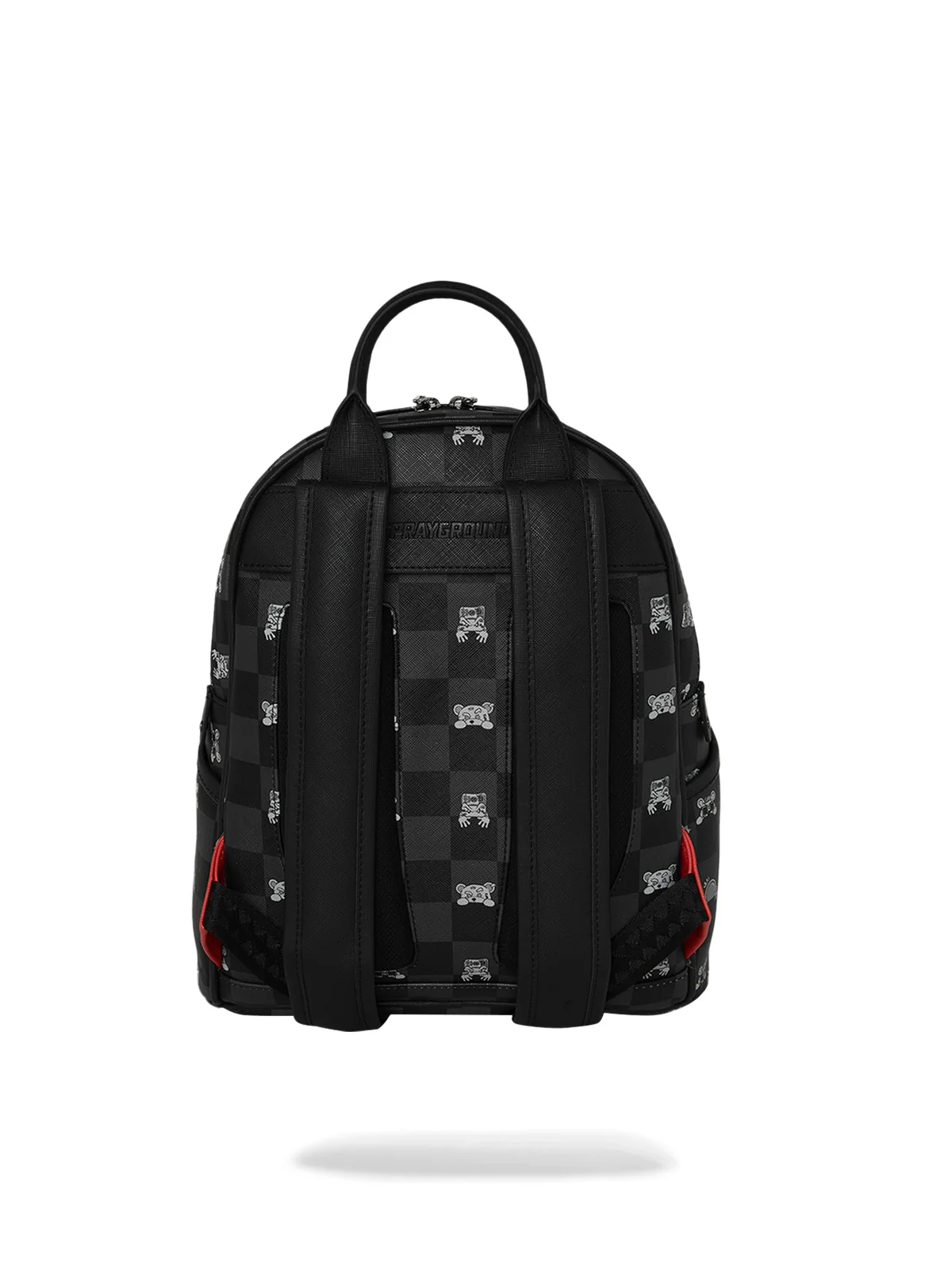 SPRAYGROUND Zaino Unisex adulto GRAY PEEKING CHARACTER CHECK SAVAGE BACKPACK 910B8908NSZ Nero - Image 3