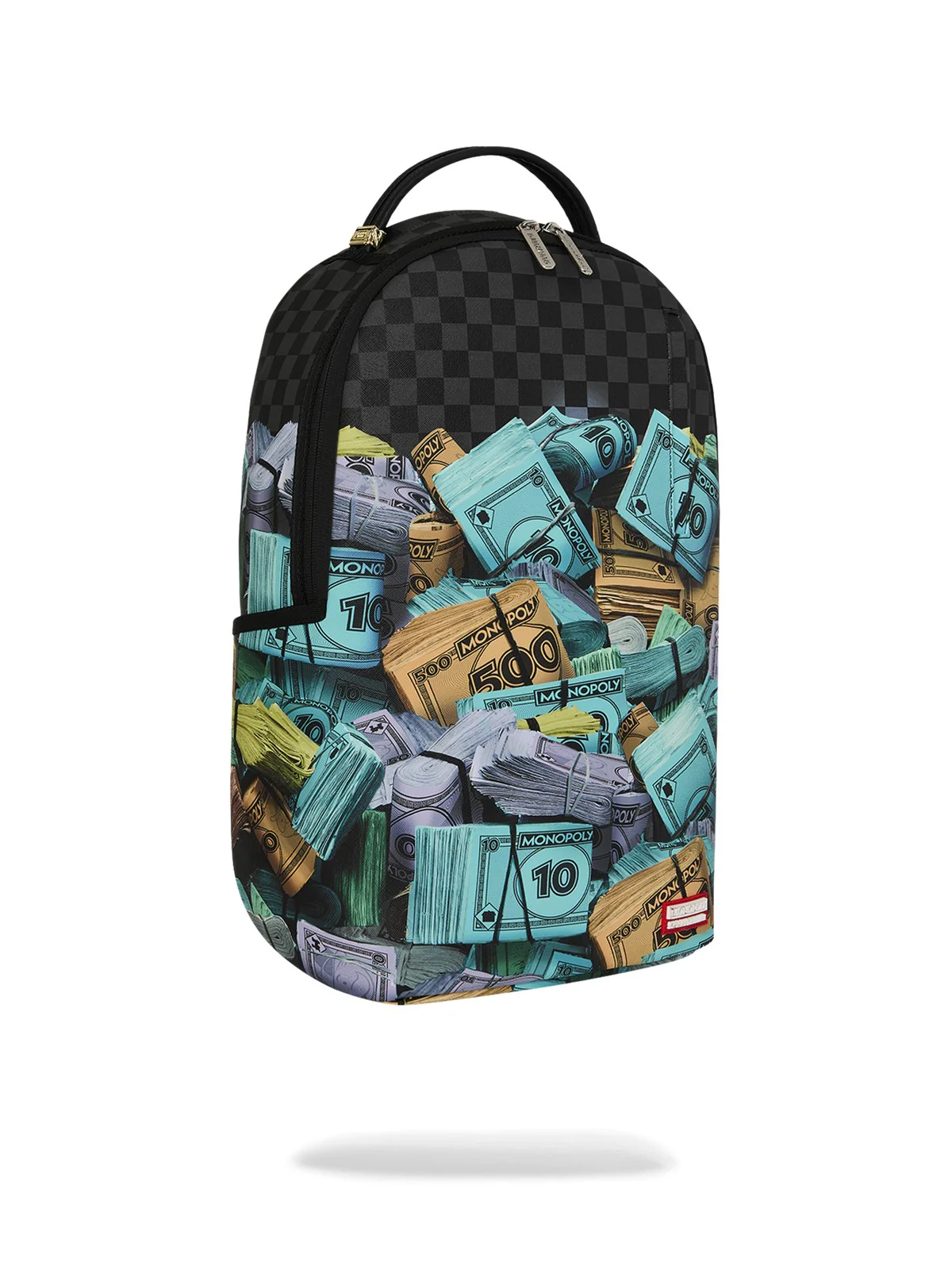 SPRAYGROUND Zaino Unisex adulto MONOPOLY MONEY STACKS DLXSV BACKPACK 910B8782NSZ Blu - Image 2