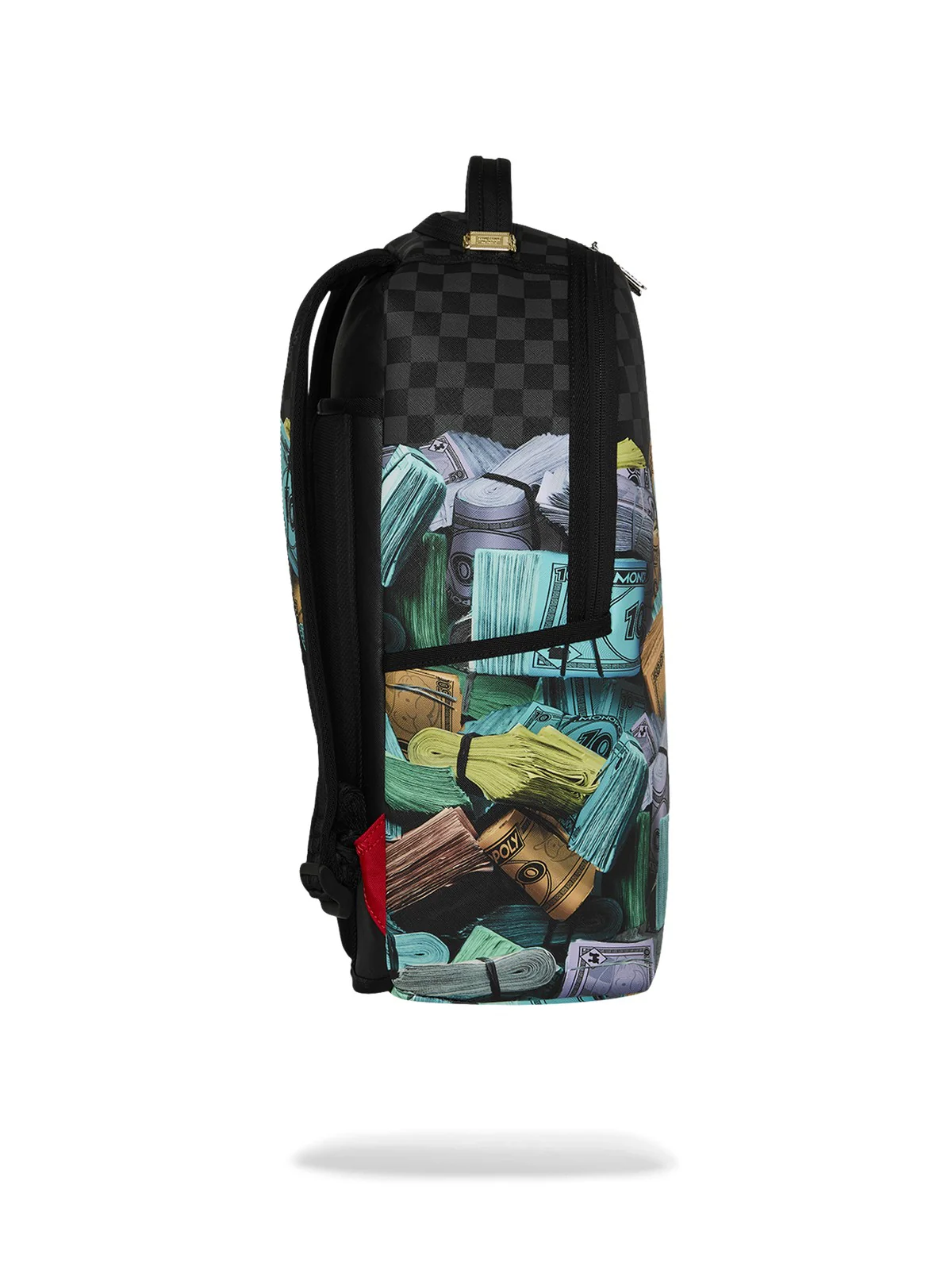SPRAYGROUND Zaino Unisex adulto MONOPOLY MONEY STACKS DLXSV BACKPACK 910B8782NSZ Blu - Image 3